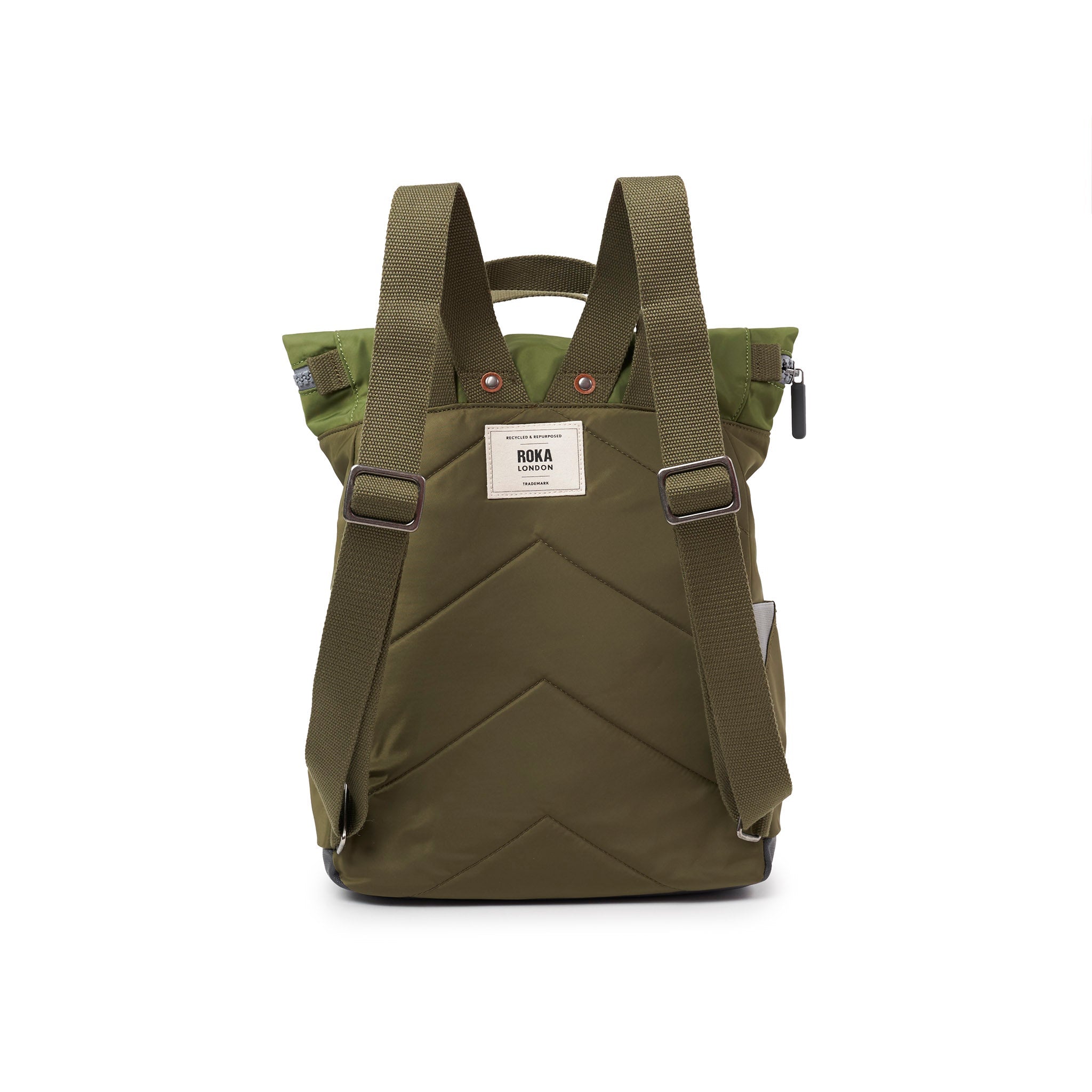 ROKA London - Canfield M rolltop-ryggsäck #Färg_Military_Tonal