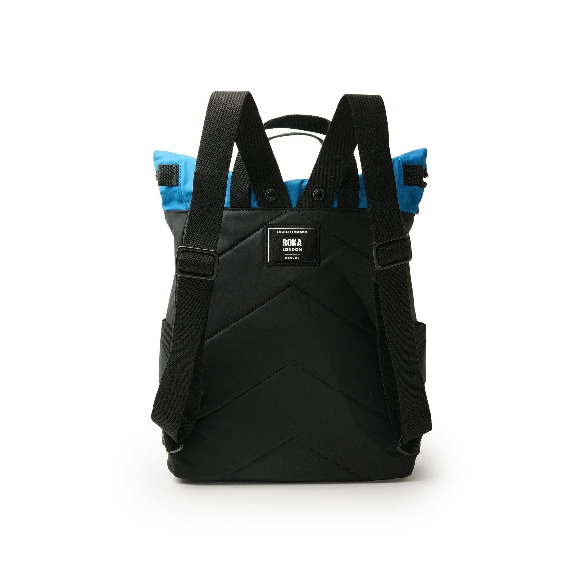 ROKA London - Canfield M ryggsäck Creative Waste #Färg_Black/Seaport