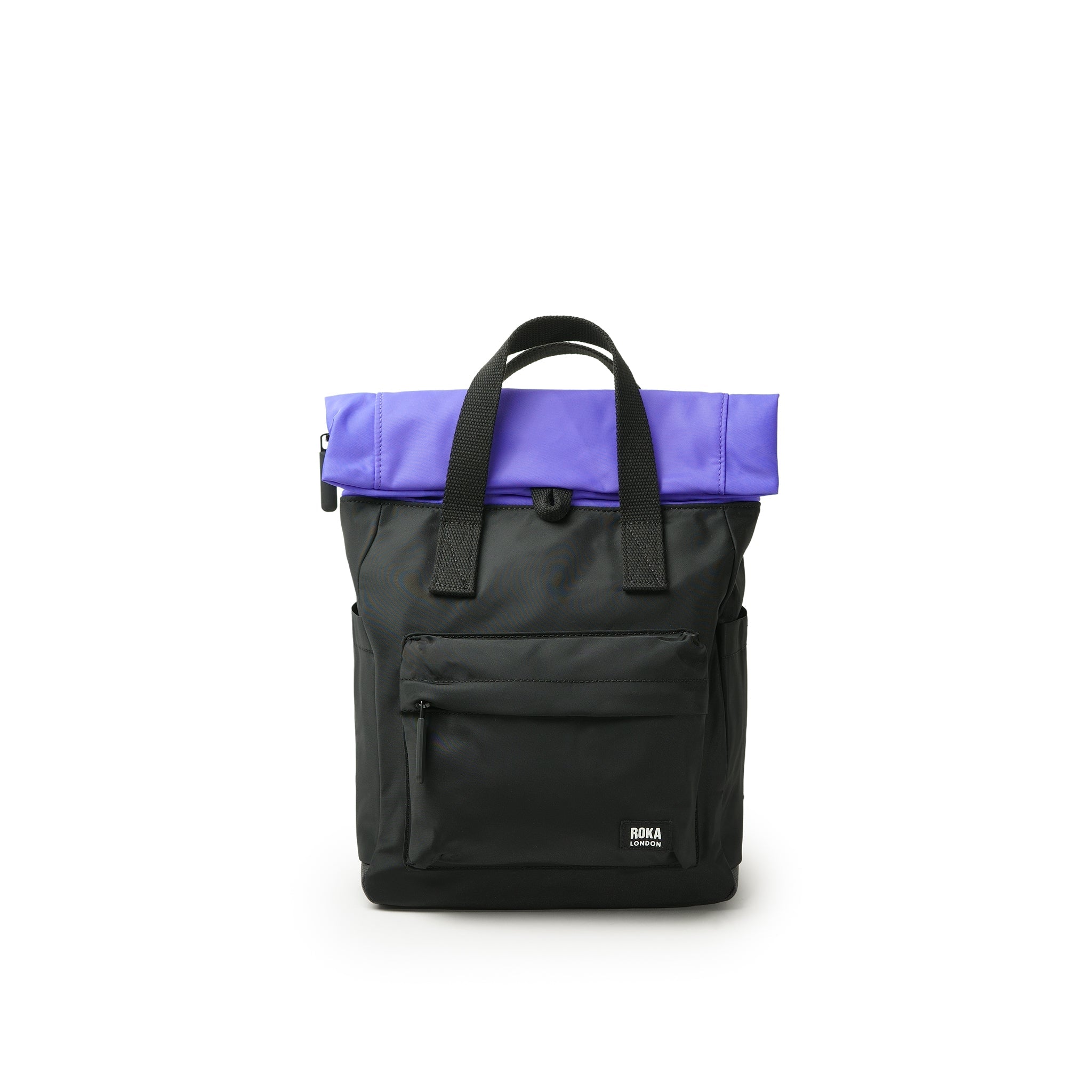 ROKA London - Canfield S ryggsäck Creative Waste #Färg_Black/Simple_Purple