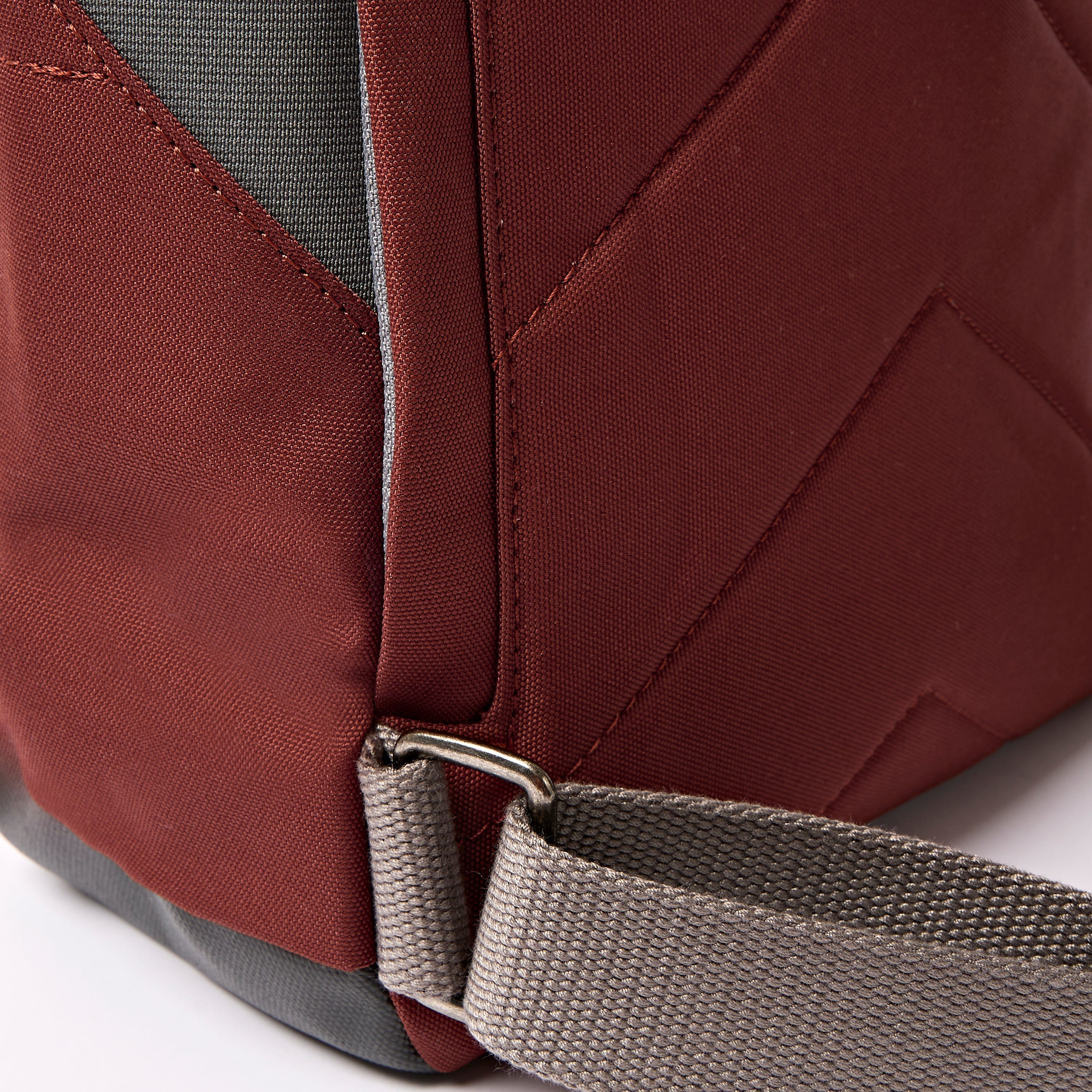 ROKA London - Canfield S rolltop-ryggsäck #Färg_Henna_Stripe