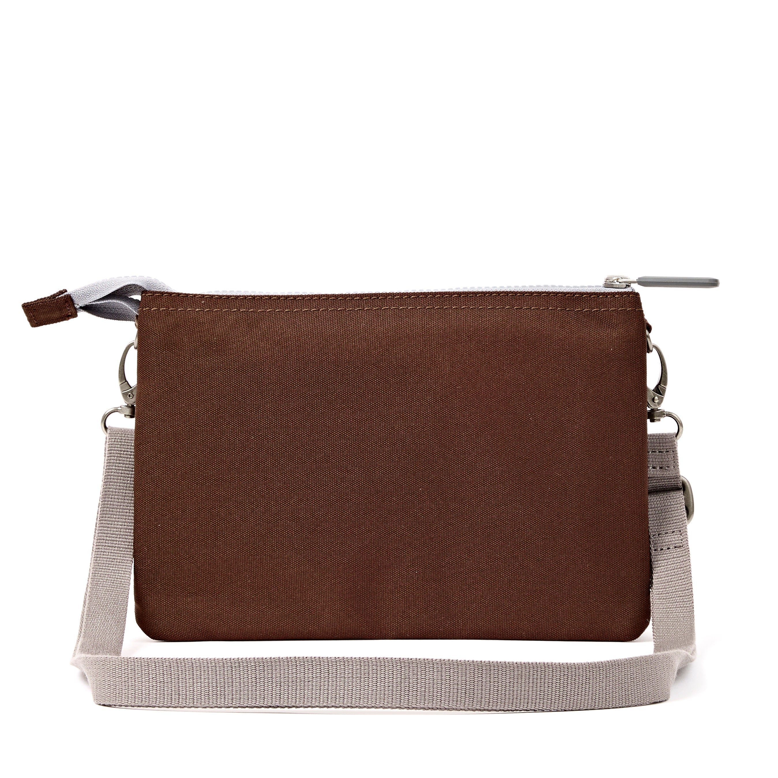 ROKA London - Carnaby XL XL Carnaby crossbody-väska #Färg_Chocolate