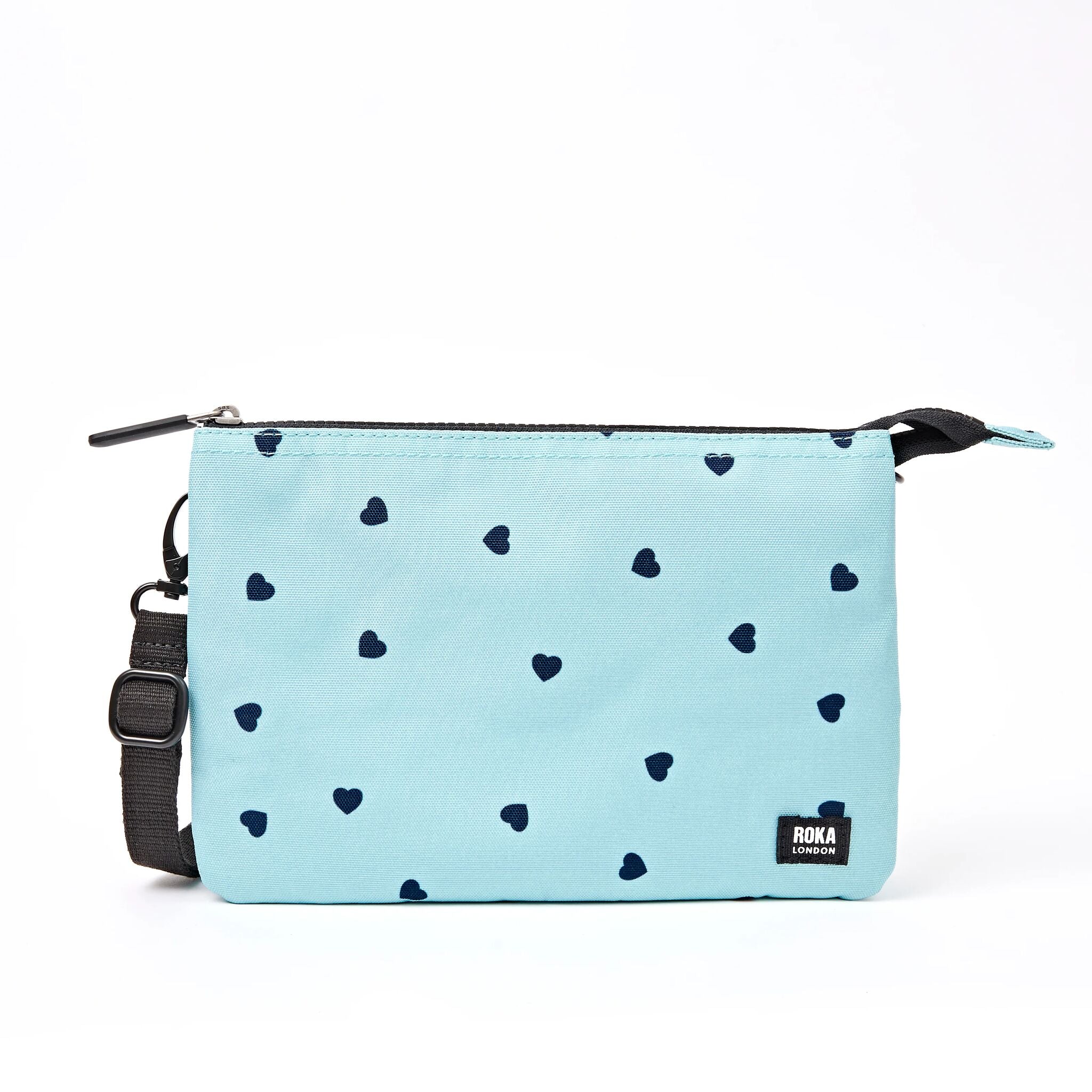 ROKA London - Carnaby XL XL Carnaby crossbody-väska #Färg_Heart_Print