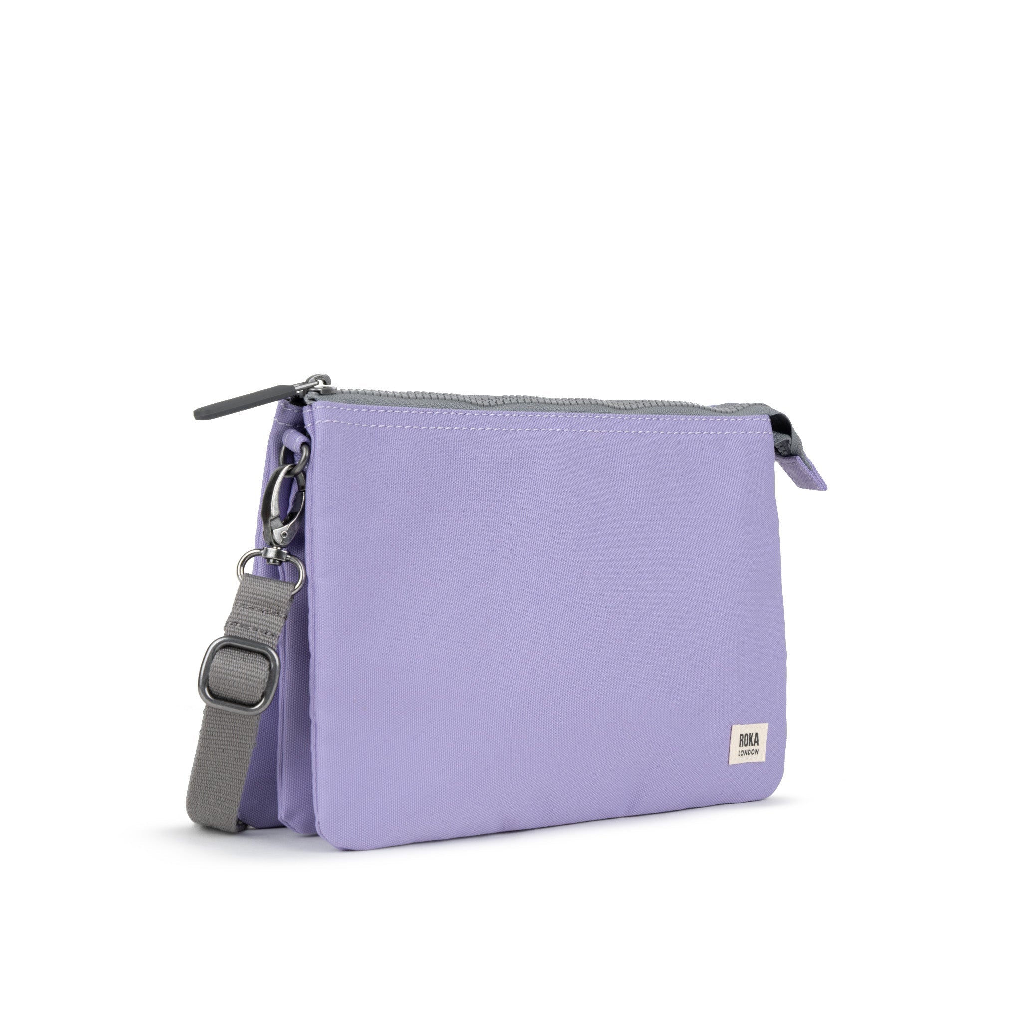 ROKA London - Carnaby XL XL Carnaby crossbody-väska #Färg_Lavender