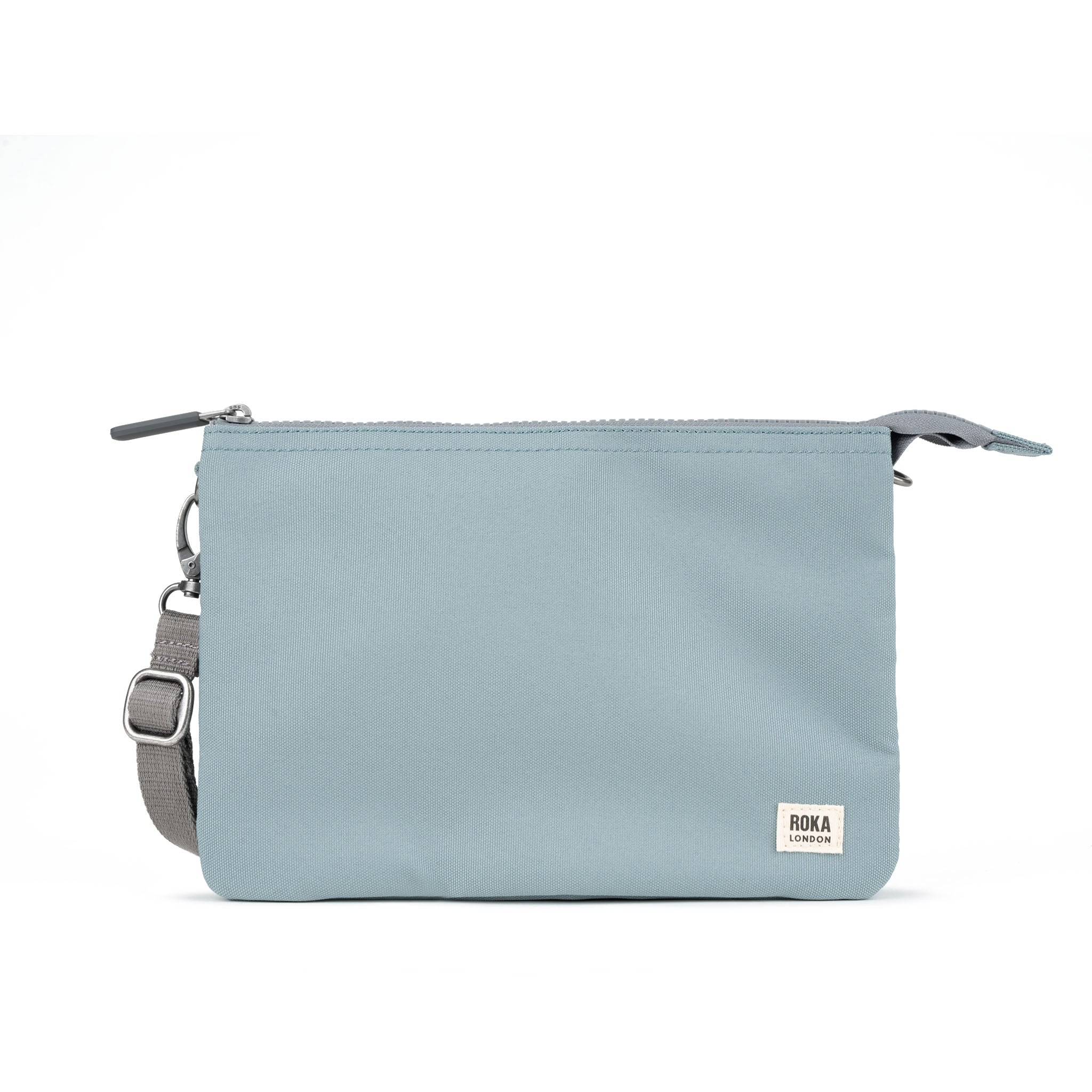 ROKA London - Carnaby XL XL Carnaby crossbody-väska #Färg_London_Fog