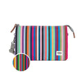 ROKA London - Carnaby XL XL Carnaby crossbody-väska #Färg_Multi_Stripe