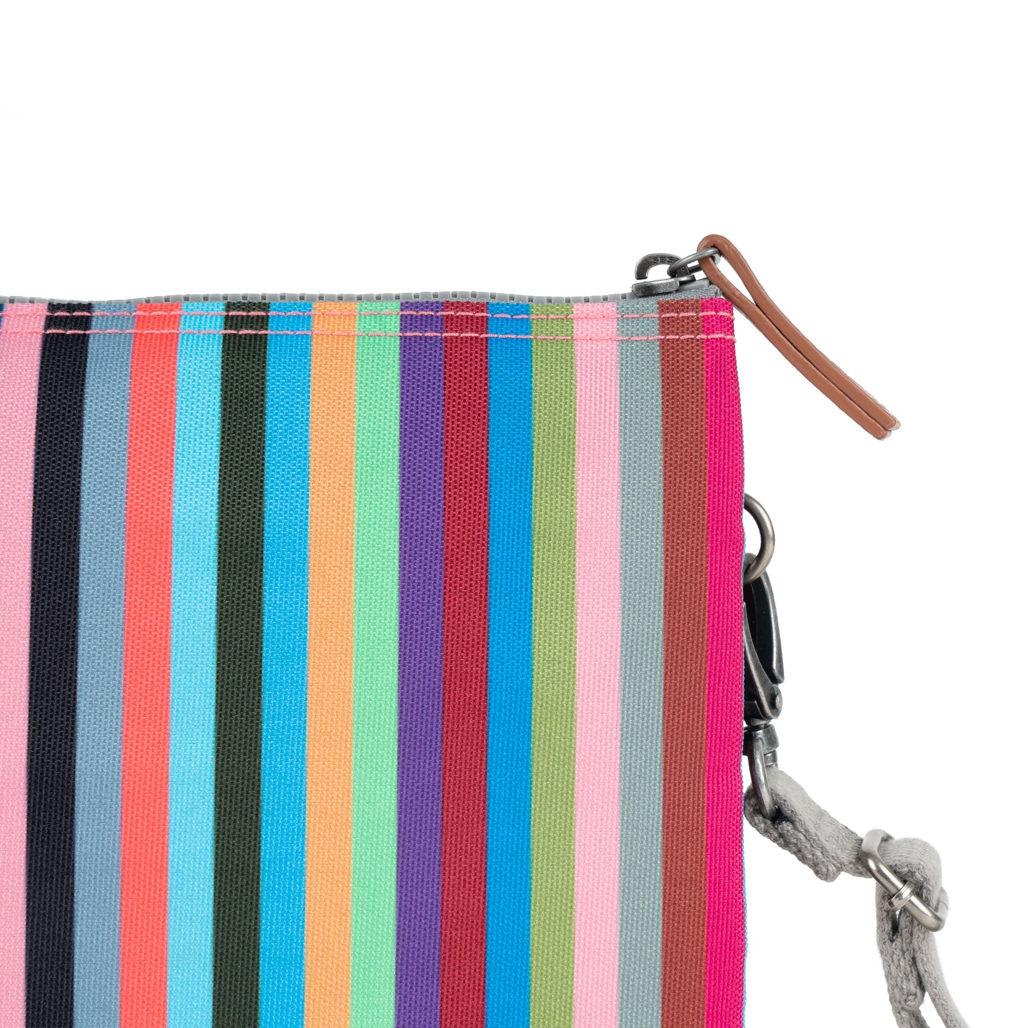 ROKA London - Carnaby XL XL Carnaby crossbody-väska #Färg_Multi_Stripe