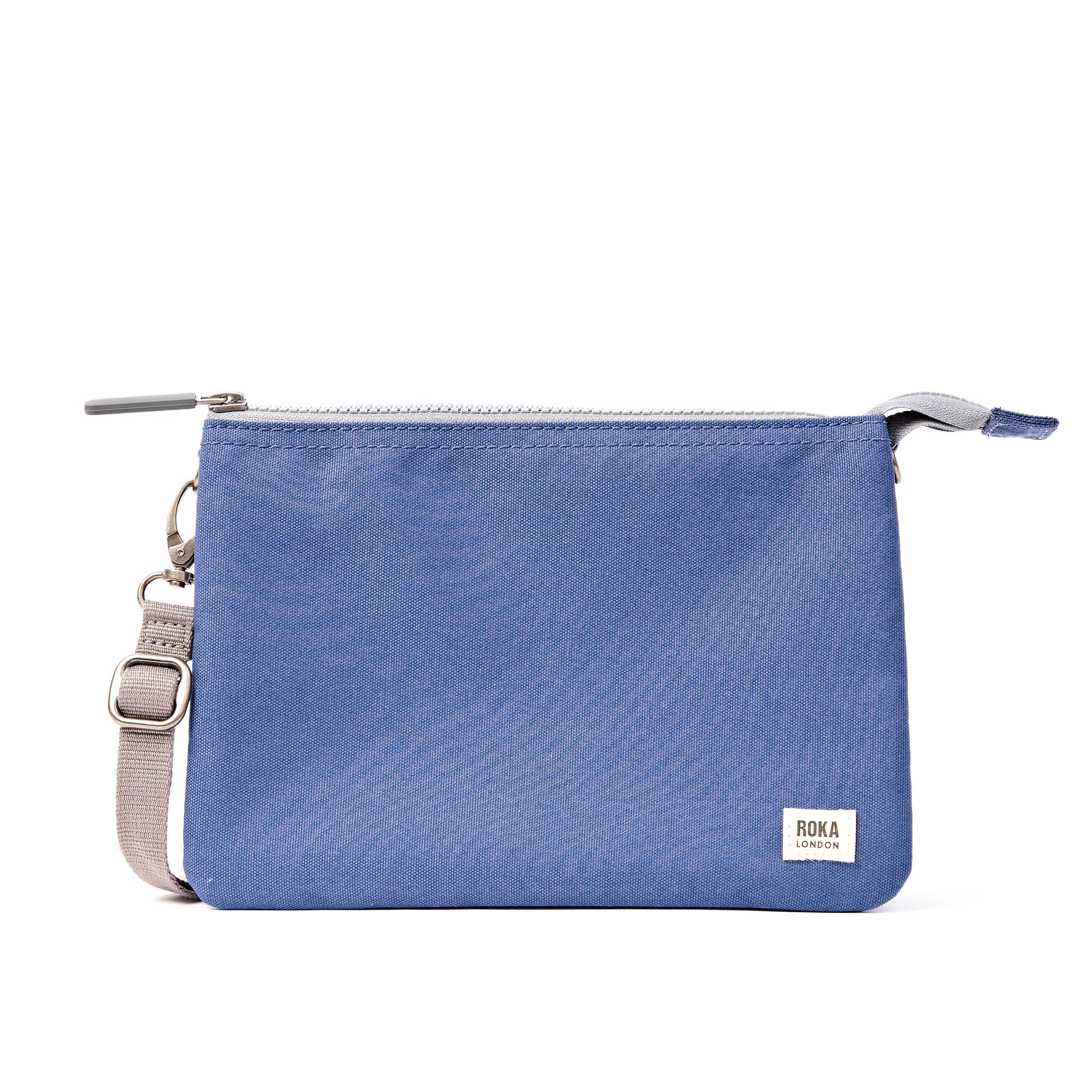 ROKA London - Carnaby XL XL Carnaby crossbody-väska #Färg_Oceana