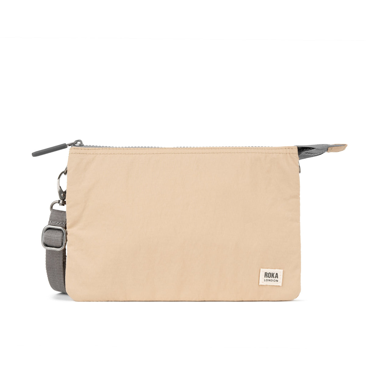 ROKA London - Carnaby XL XL Carnaby crossbody-väska #Färg_Biscotti