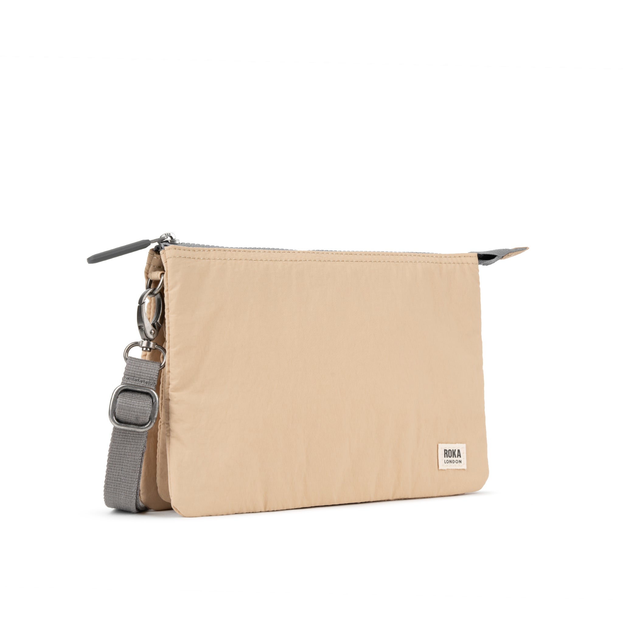 ROKA London - Carnaby XL XL Carnaby crossbody-väska #Färg_Biscotti