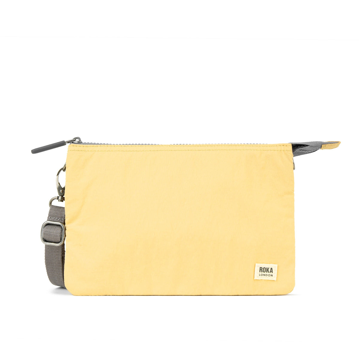 ROKA London - Carnaby XL XL Carnaby crossbody-väska #Färg_Champagne