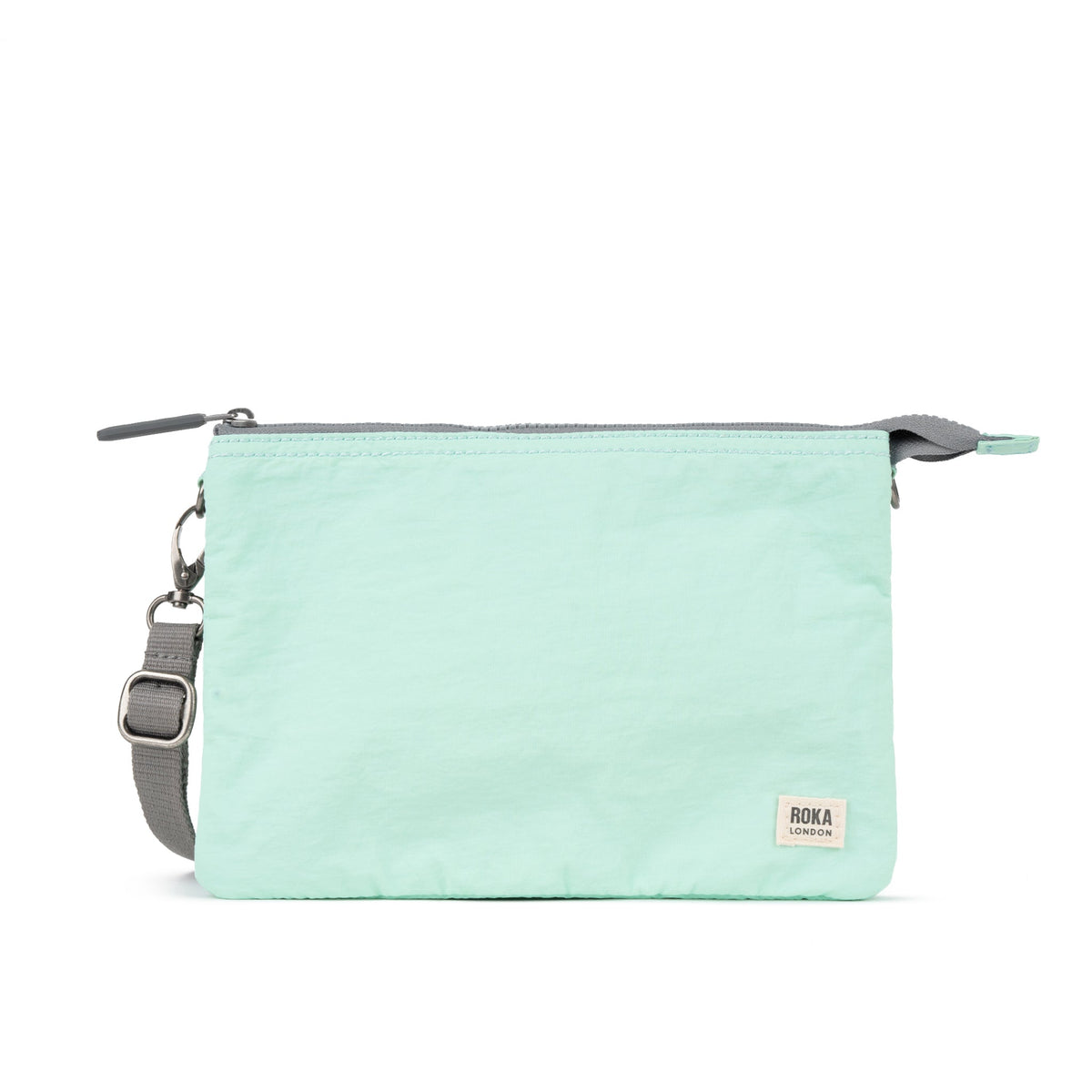 ROKA London - Carnaby XL XL Carnaby crossbody-väska #Färg_Mint