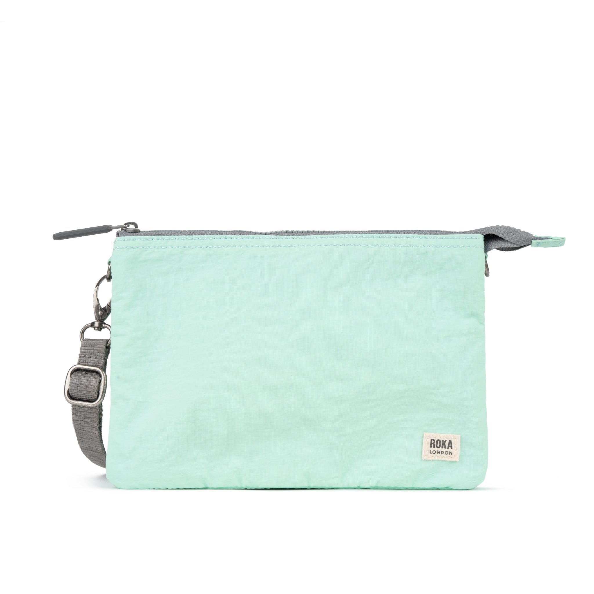 ROKA London - Carnaby XL XL Carnaby crossbody-väska #Färg_Mint