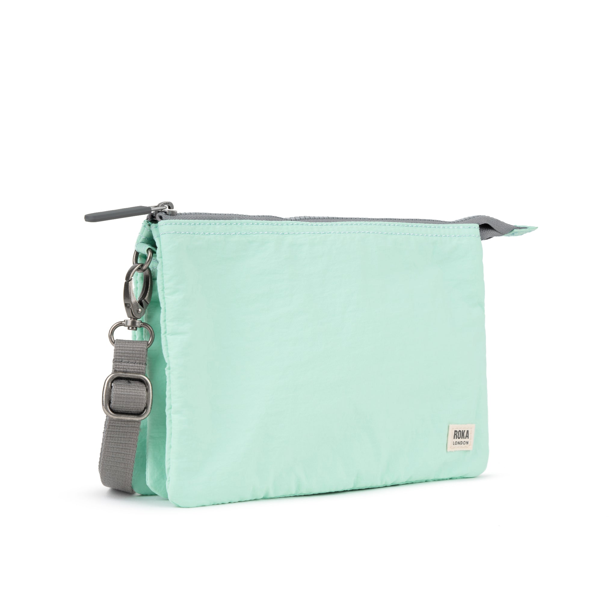 ROKA London - Carnaby XL XL Carnaby crossbody-väska #Färg_Mint