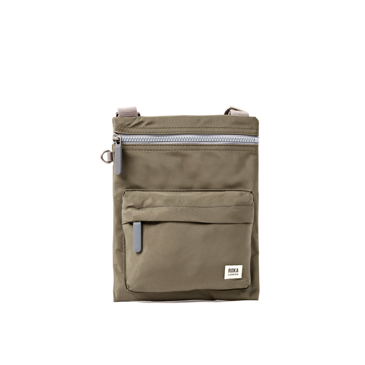 ROKA London - Chelsea B M crossbody-väska #Färg_Army
