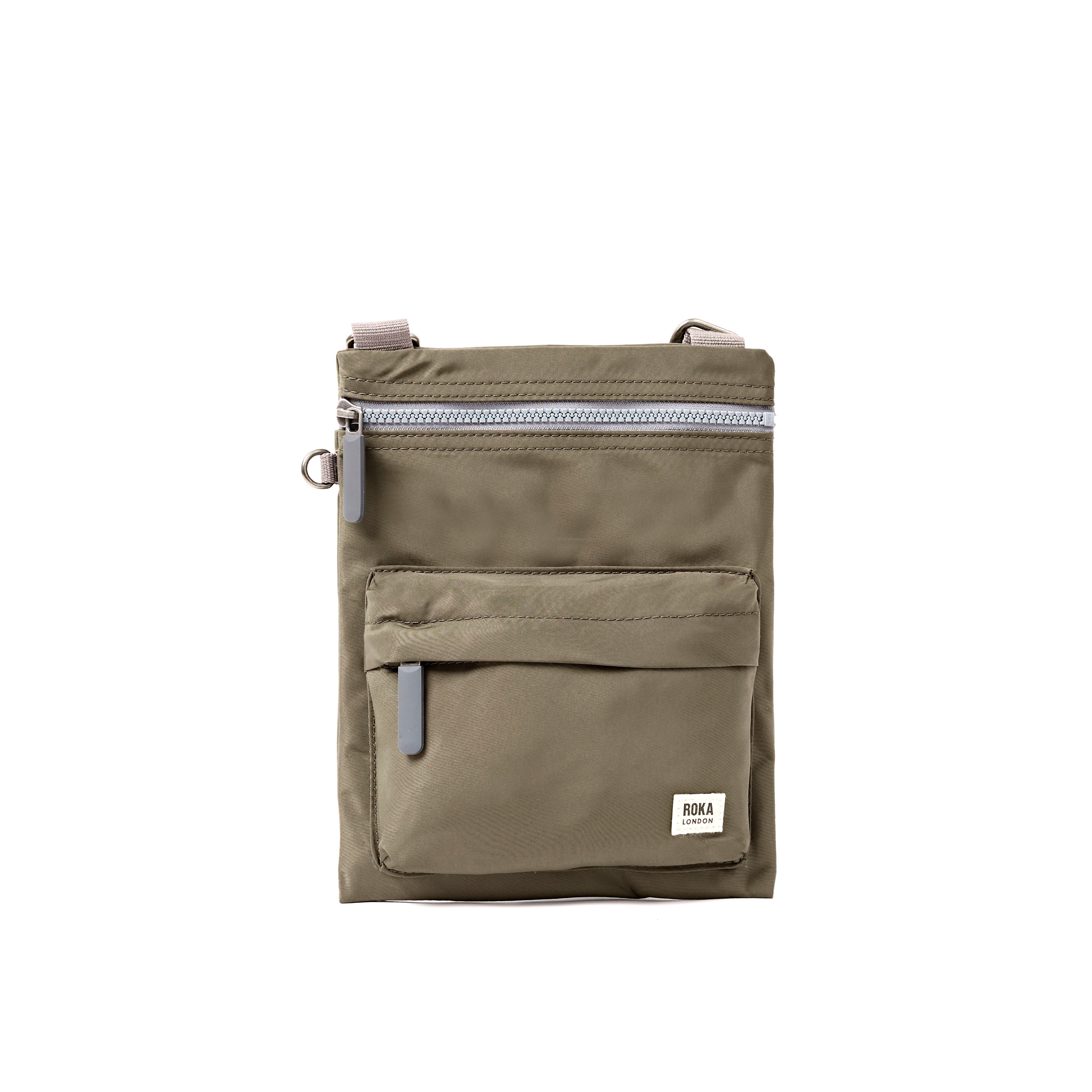 ROKA London - Chelsea B M crossbody-väska #Färg_Army