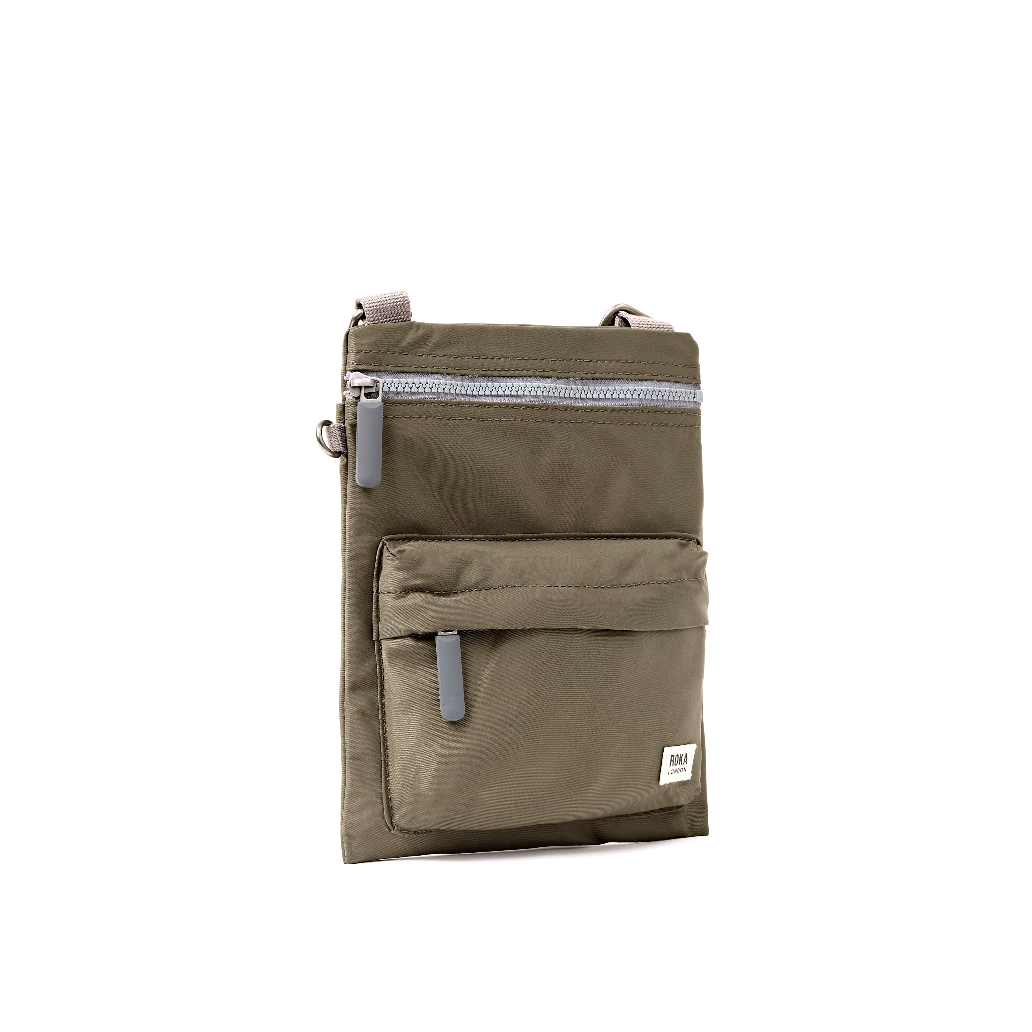 ROKA London - Chelsea B M crossbody-väska #Färg_Army