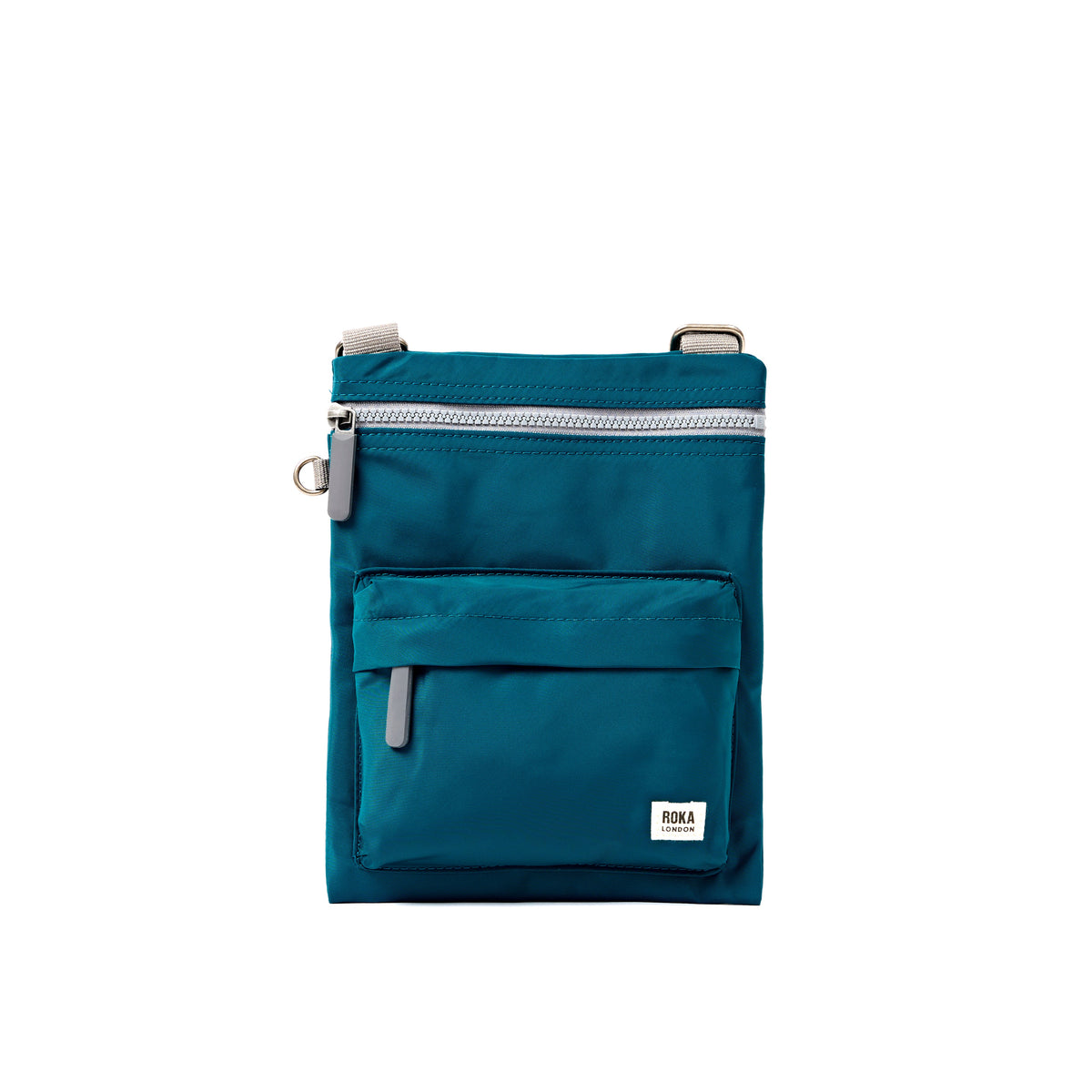ROKA London - Chelsea B M crossbody-väska #Färg_North_Sea