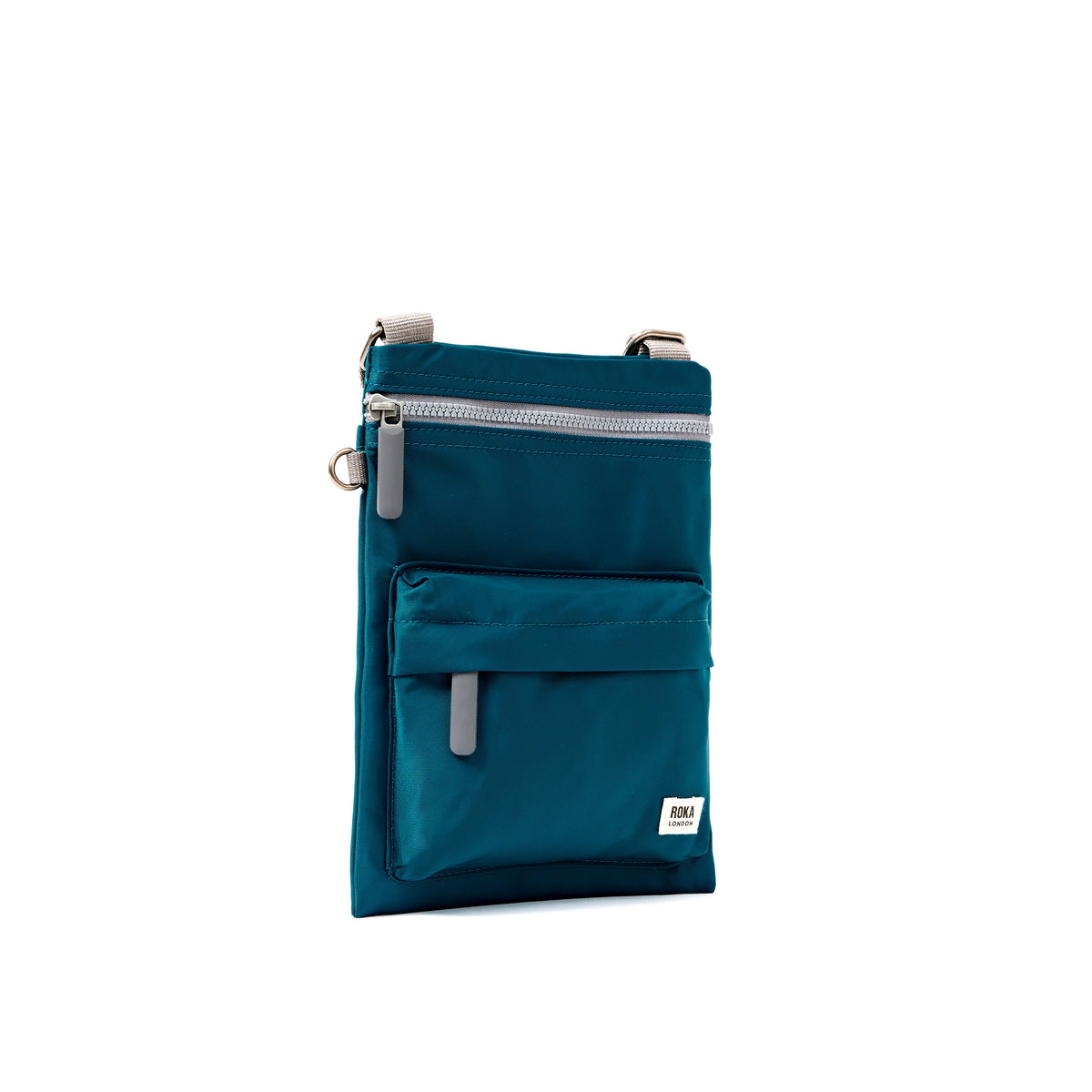 ROKA London - Chelsea B M crossbody-väska #Färg_North_Sea
