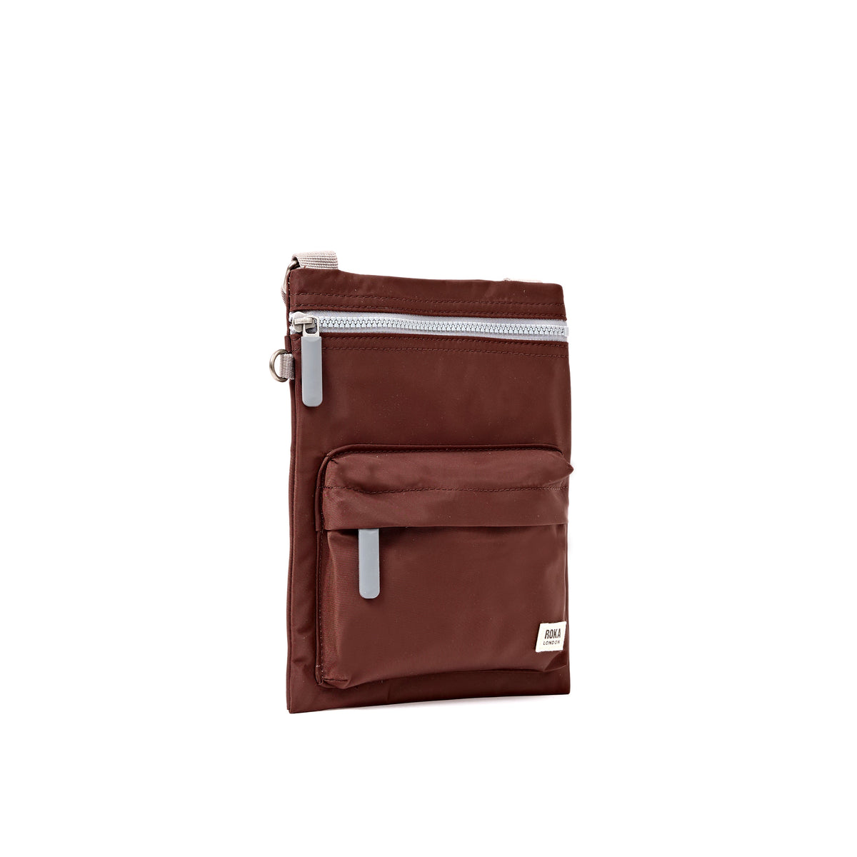 ROKA London - Chelsea B M crossbody-väska #Färg_Rocky_Road