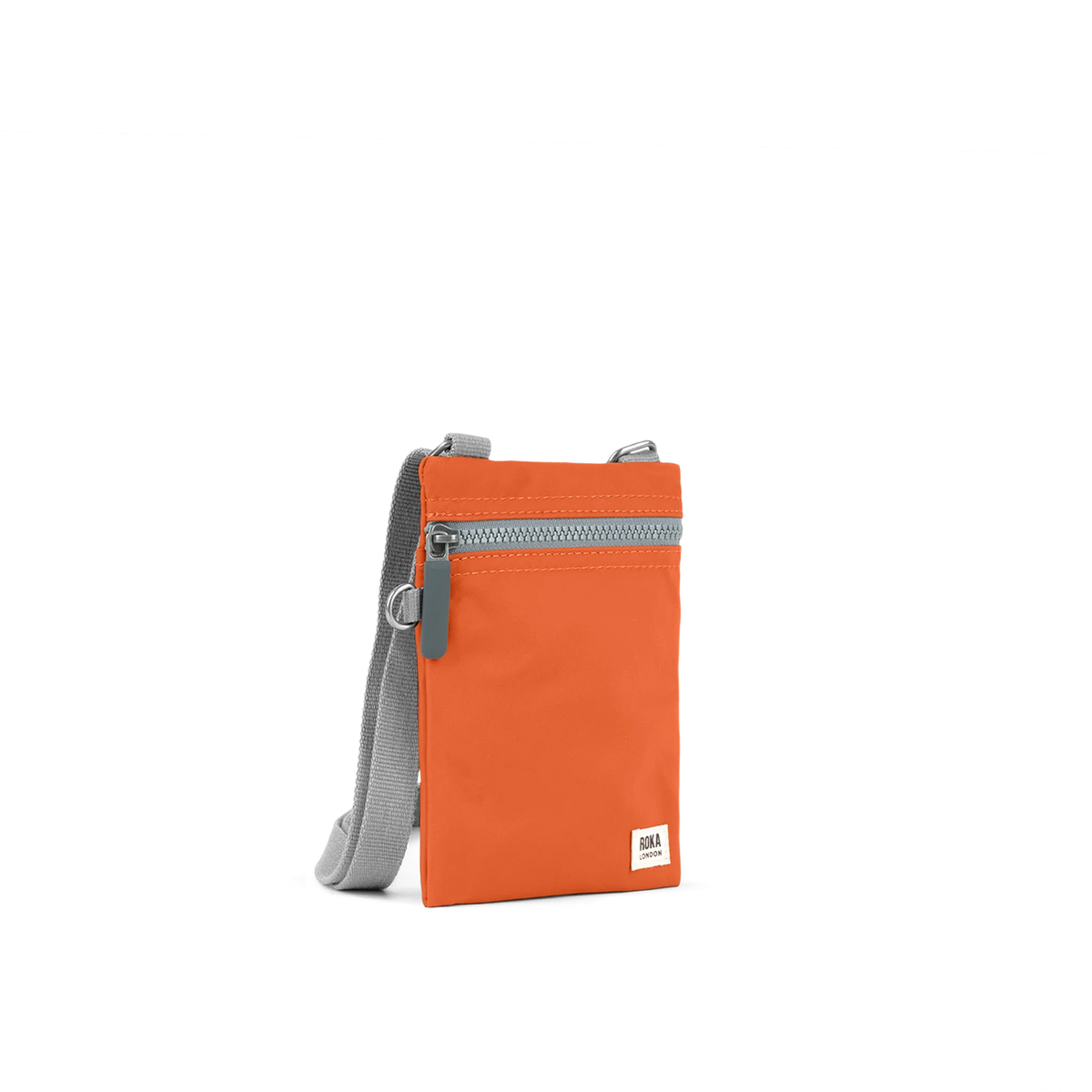 ROKA London - Chelsea XS slingväska med ficka #Färg_Burnt_Orange