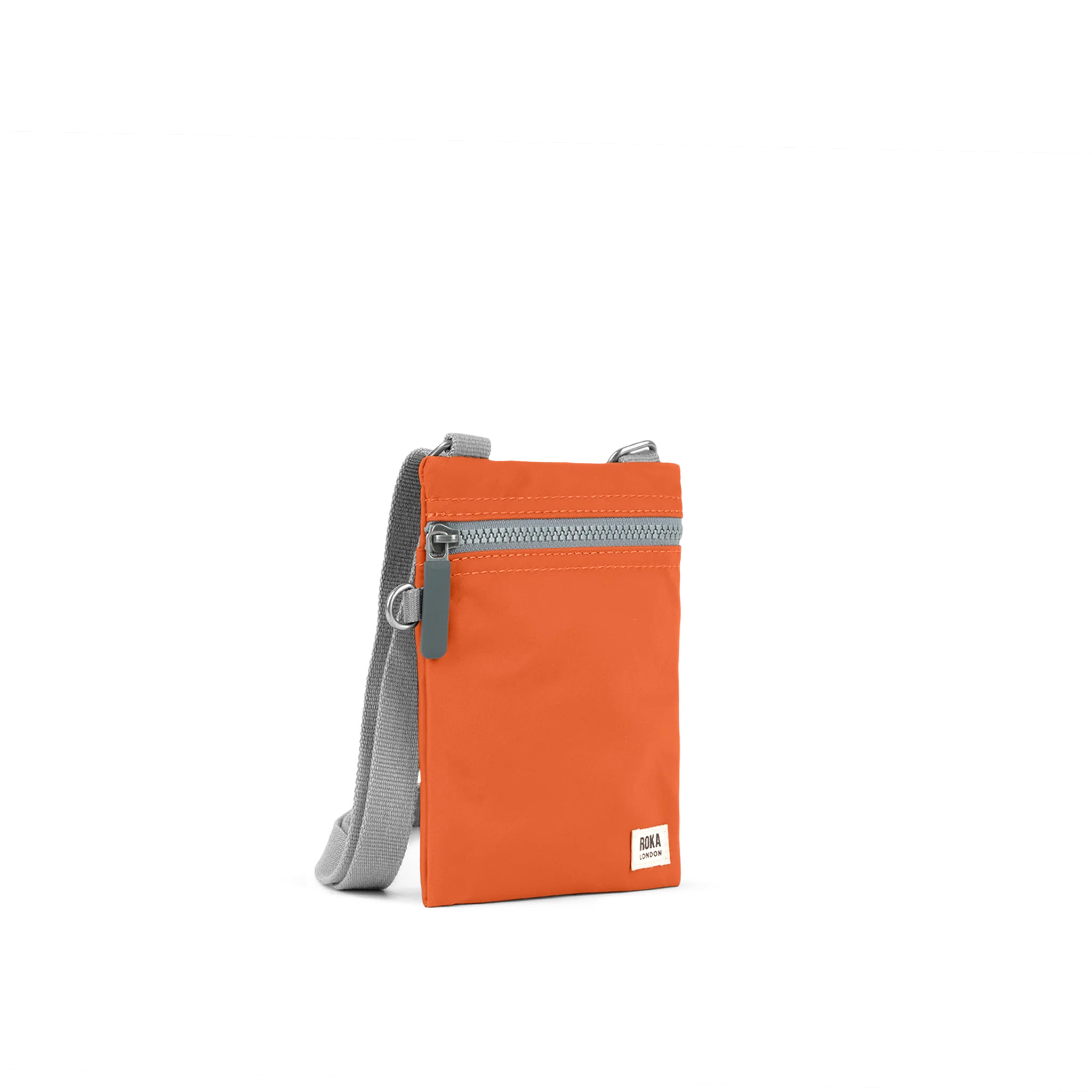 ROKA London - Chelsea XS slingväska med ficka #Färg_Burnt_Orange