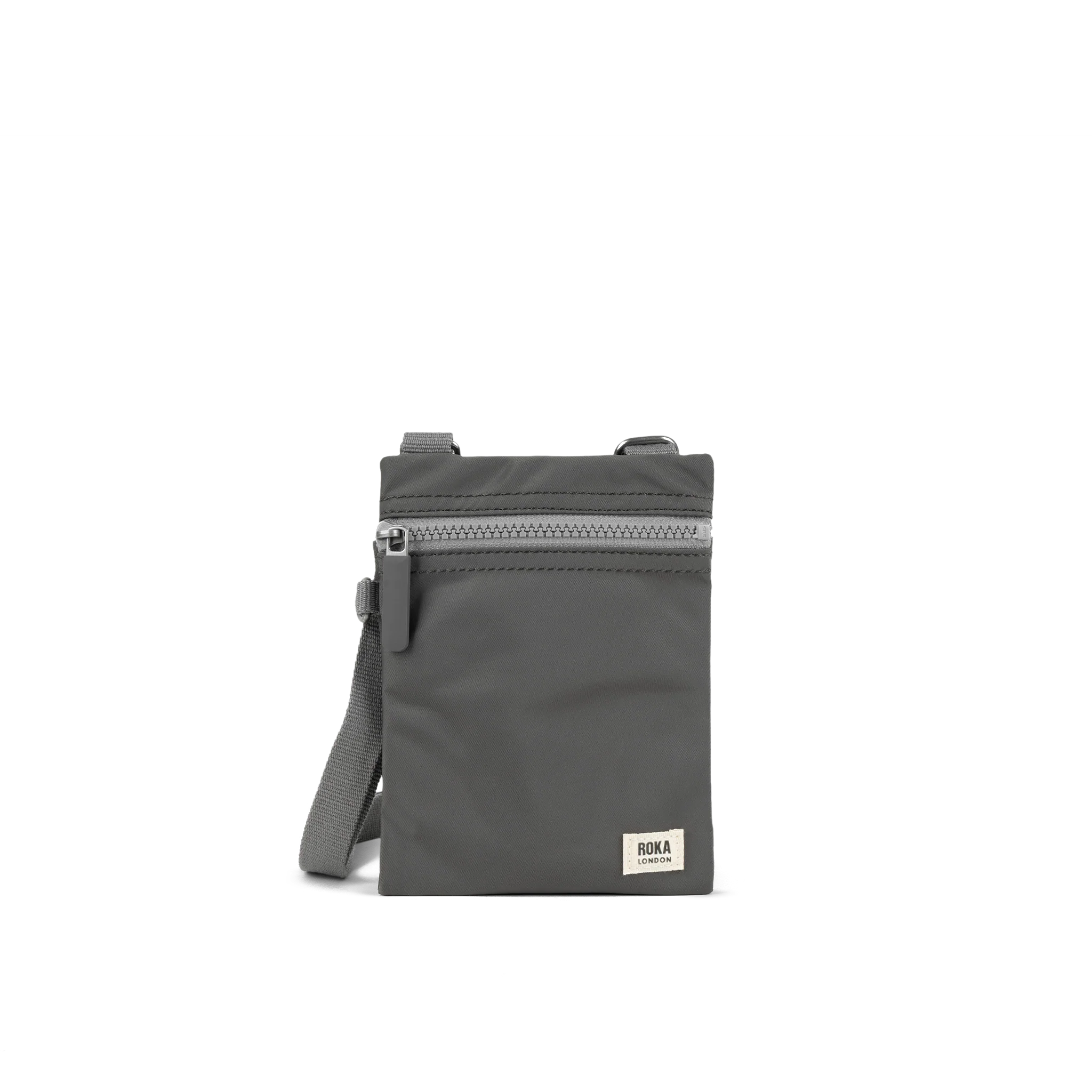 ROKA London - Chelsea XS slingväska med ficka #Färg_Graphite