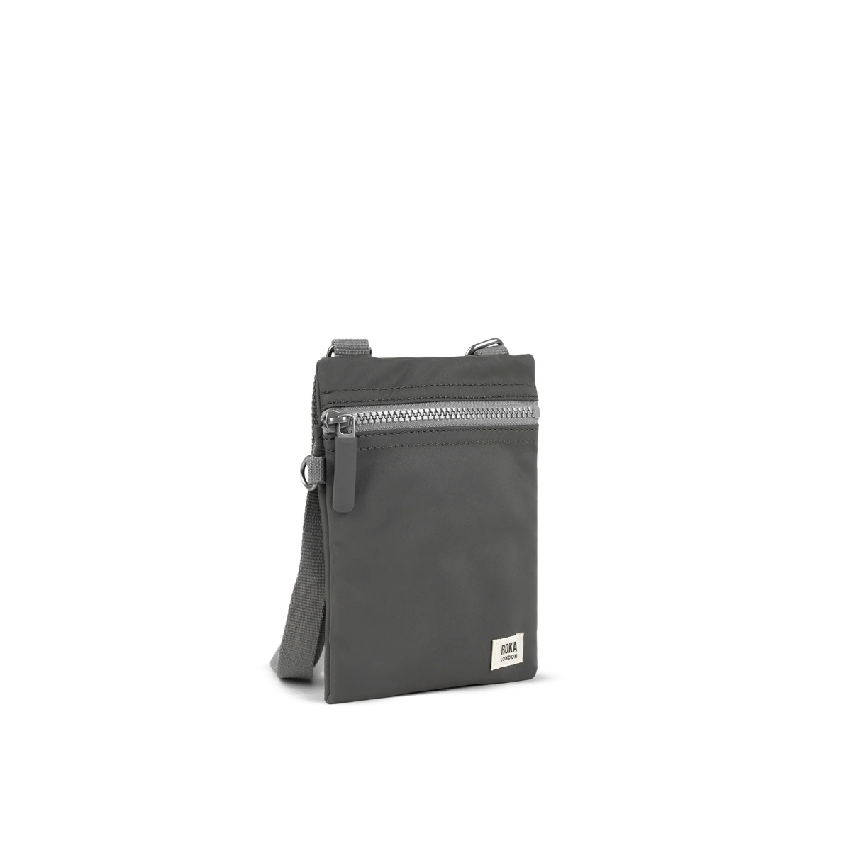 ROKA London - Chelsea XS slingväska med ficka #Färg_Graphite