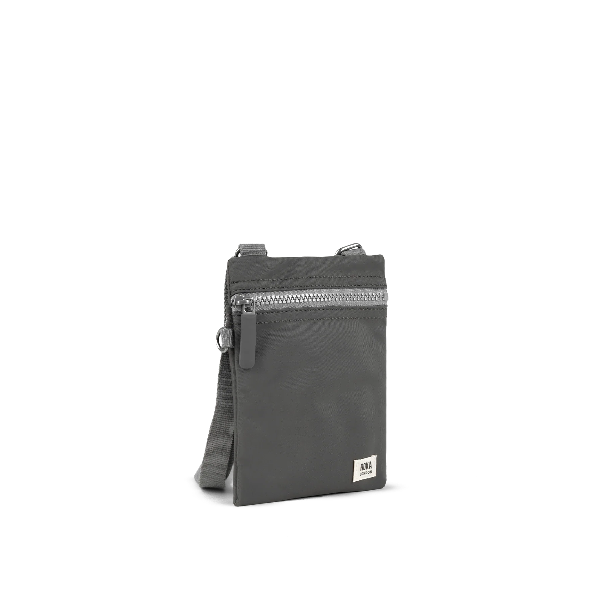 ROKA London - Chelsea XS slingväska med ficka #Färg_Graphite