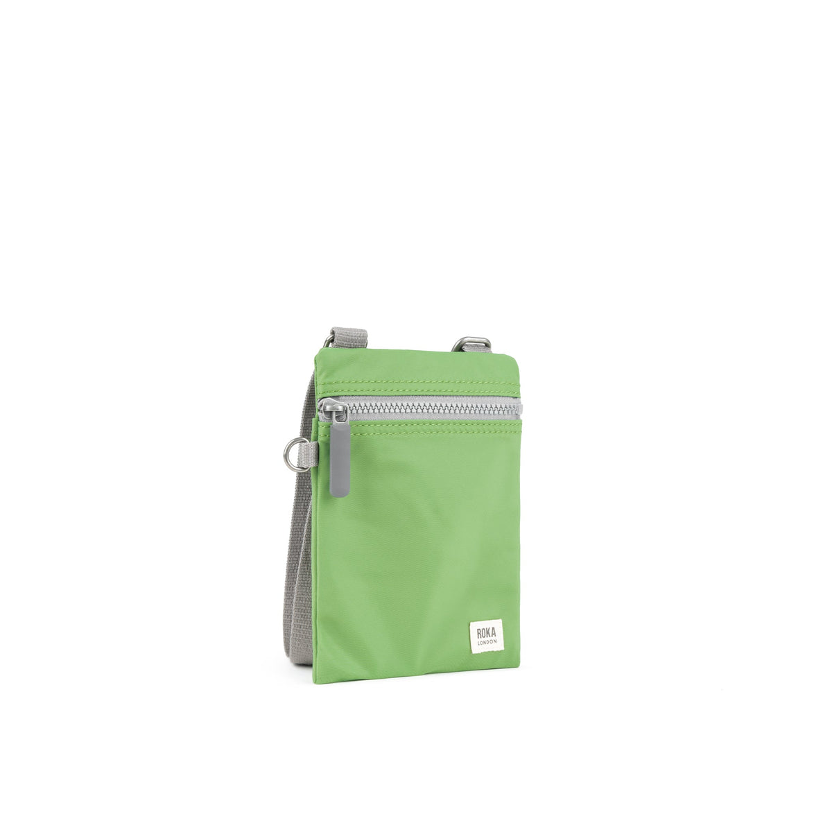 ROKA London - Chelsea XS slingväska med ficka #Färg_Kiwi