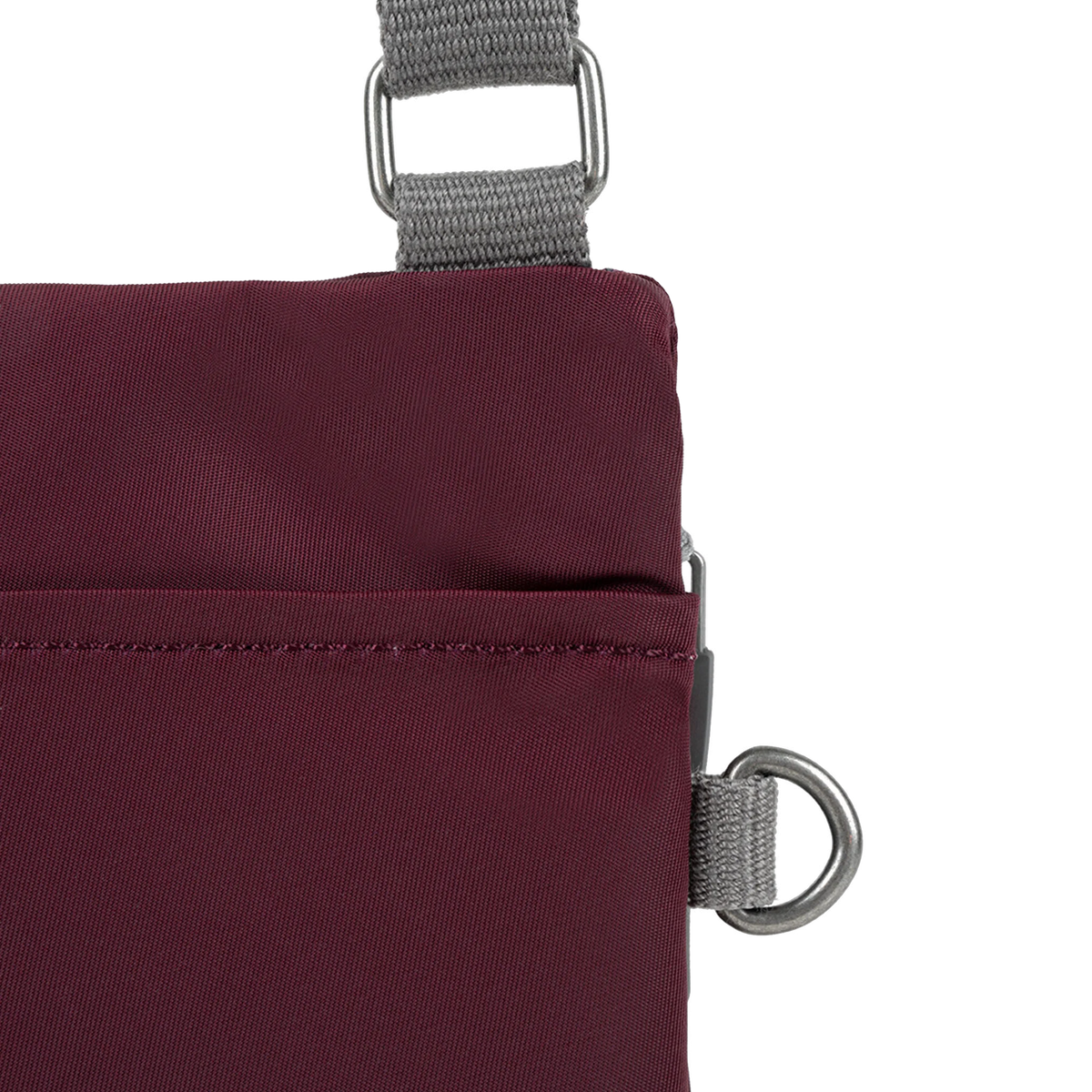 ROKA London - Chelsea XS slingväska med ficka #Färg_Plum