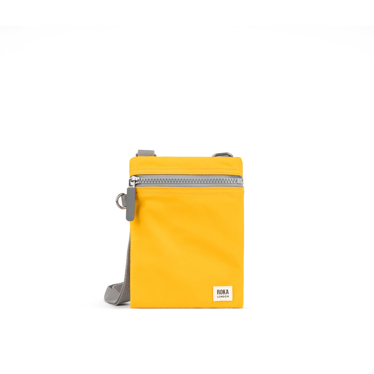 ROKA London - Chelsea XS slingväska med ficka #Färg_Saffron