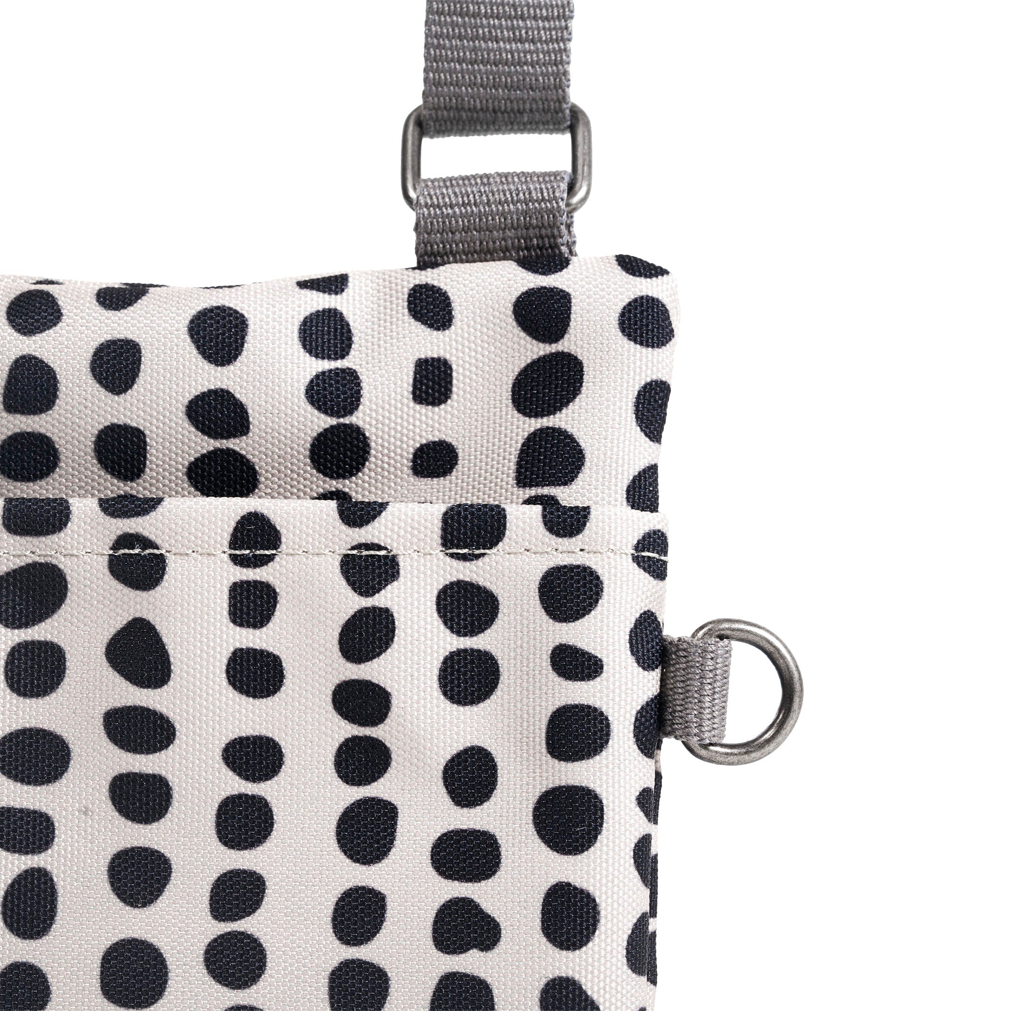 ROKA London - Chelsea XS slingväska med ficka #Färg_Linear_Dot