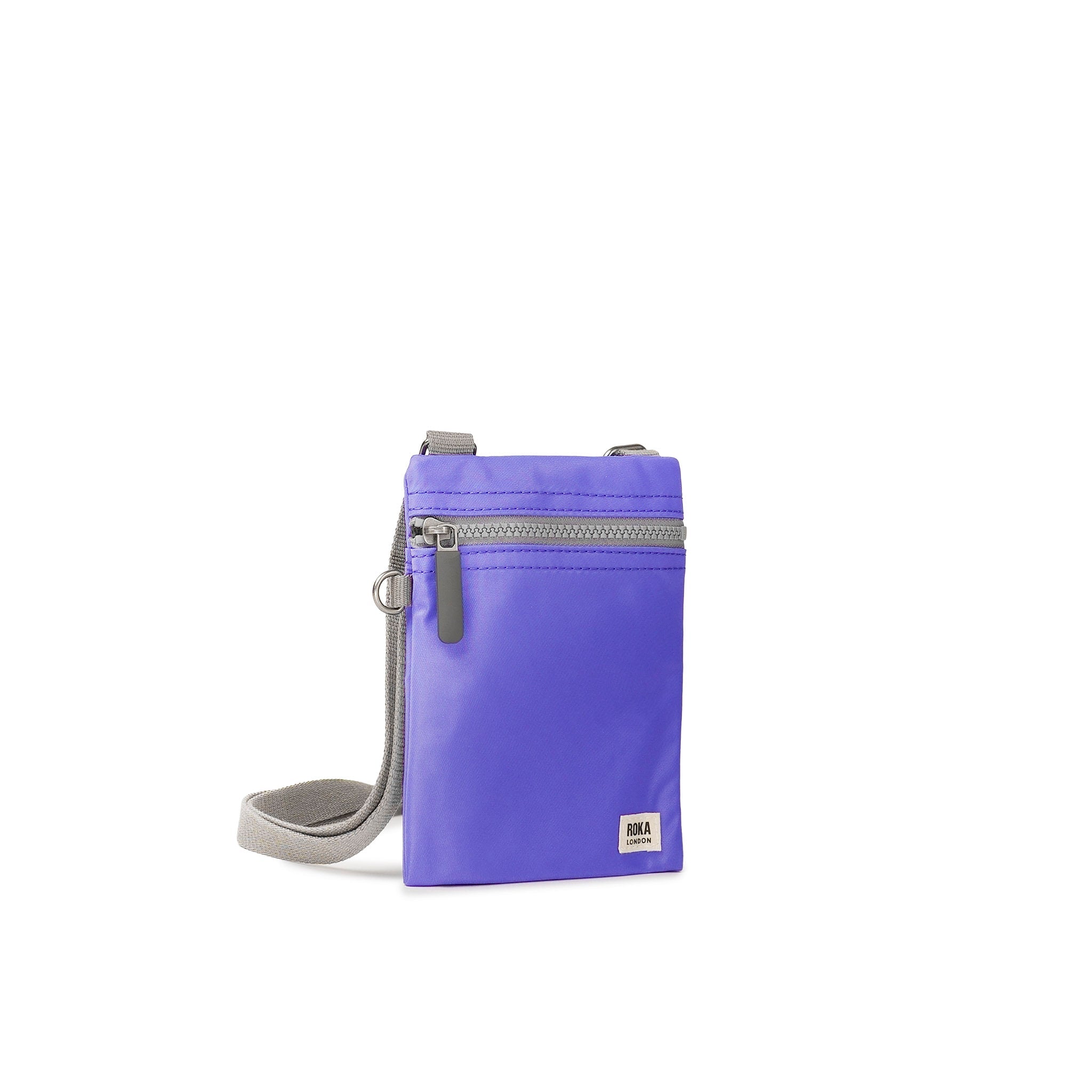 ROKA London - Chelsea XS slingväska med ficka #Färg_Simple_Purple