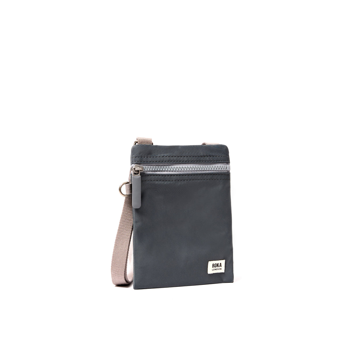ROKA London - Chelsea XS slingväska med ficka #Färg_Beluga