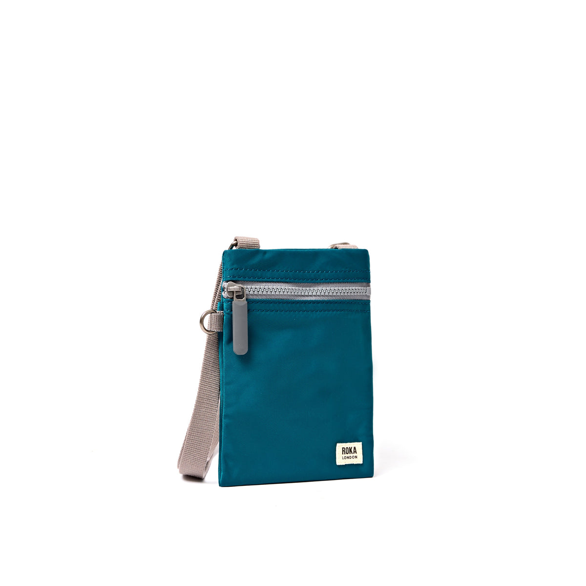 ROKA London - Chelsea XS slingväska med ficka #Färg_North_Sea