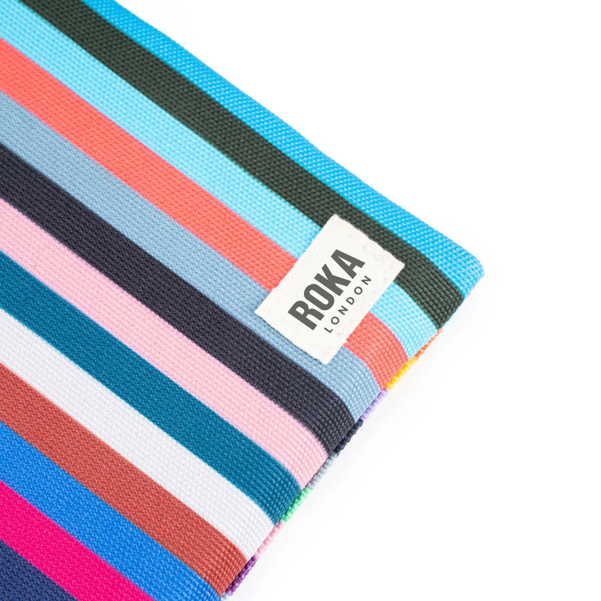 ROKA London - Chelsea XS slingväska med ficka #Färg_Multi_Stripe