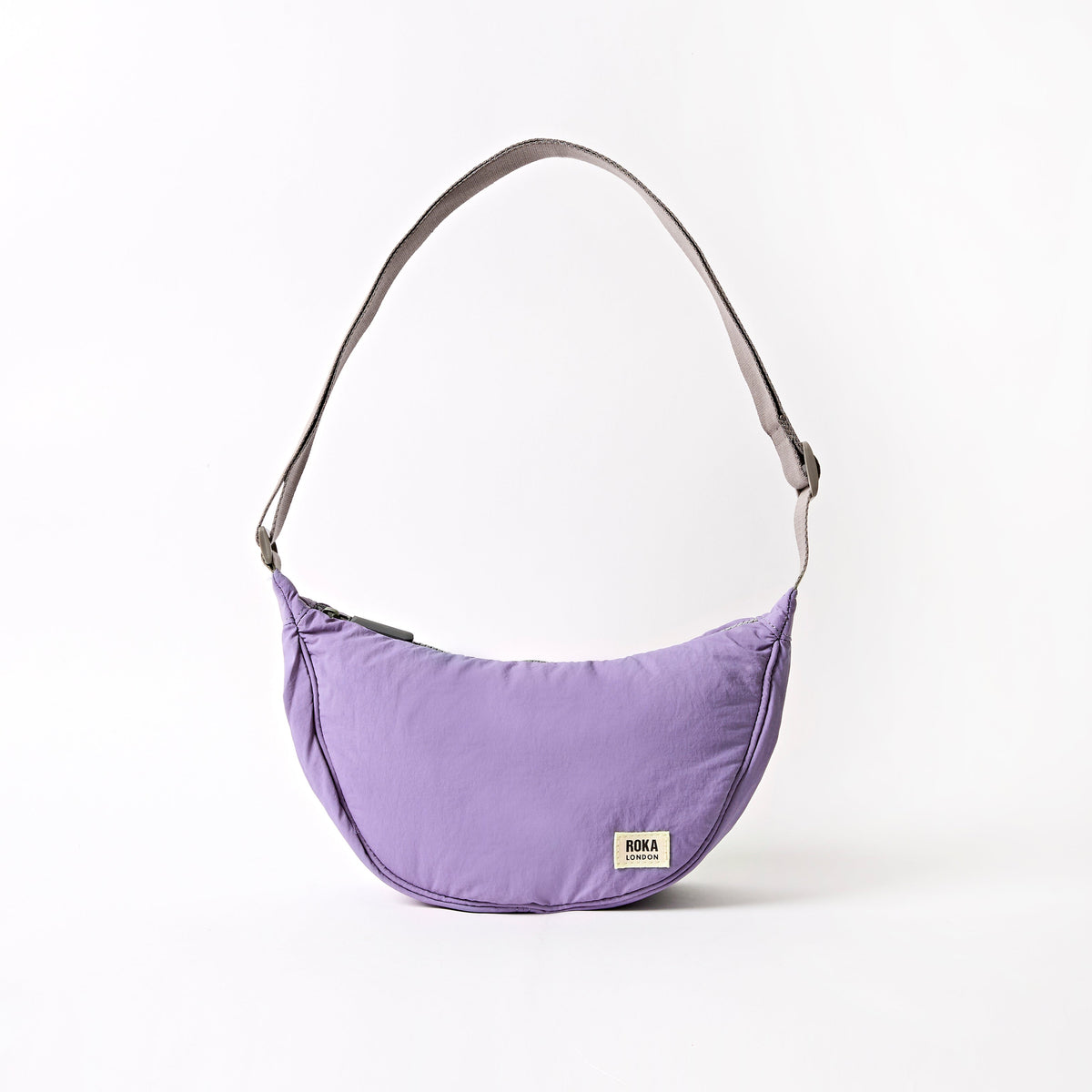 ROKA London - Farringdon S halvmåneväska #Färg_Petal