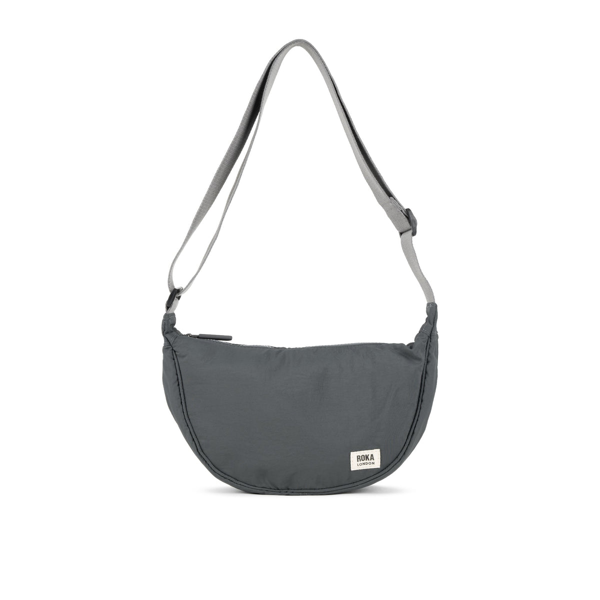 ROKA London - Farringdon S halvmåneväska #Färg_Charcoal