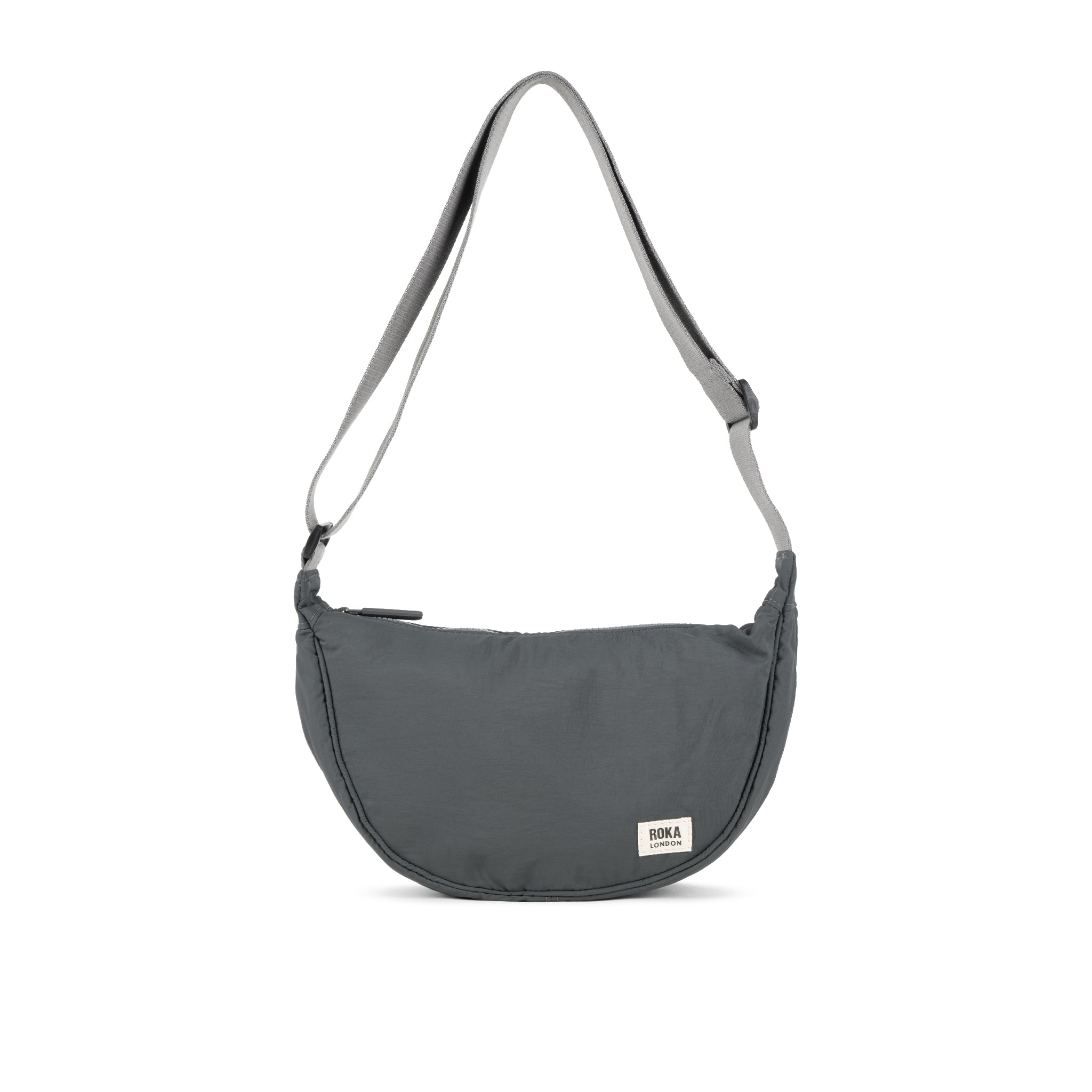 ROKA London - Farringdon S halvmåneväska #Färg_Charcoal