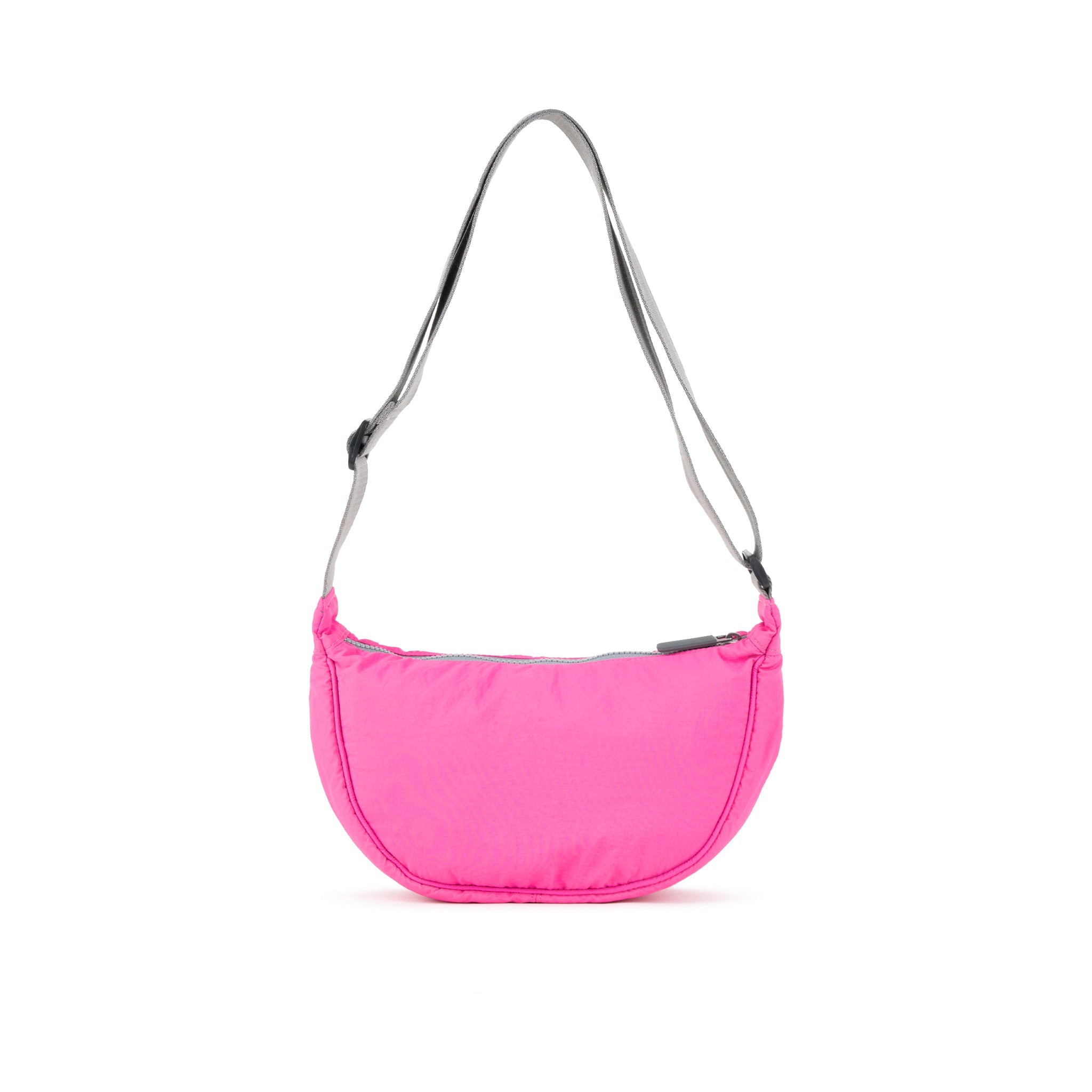 ROKA London - Farringdon S halvmåneväska #Färg_Hot_Pink