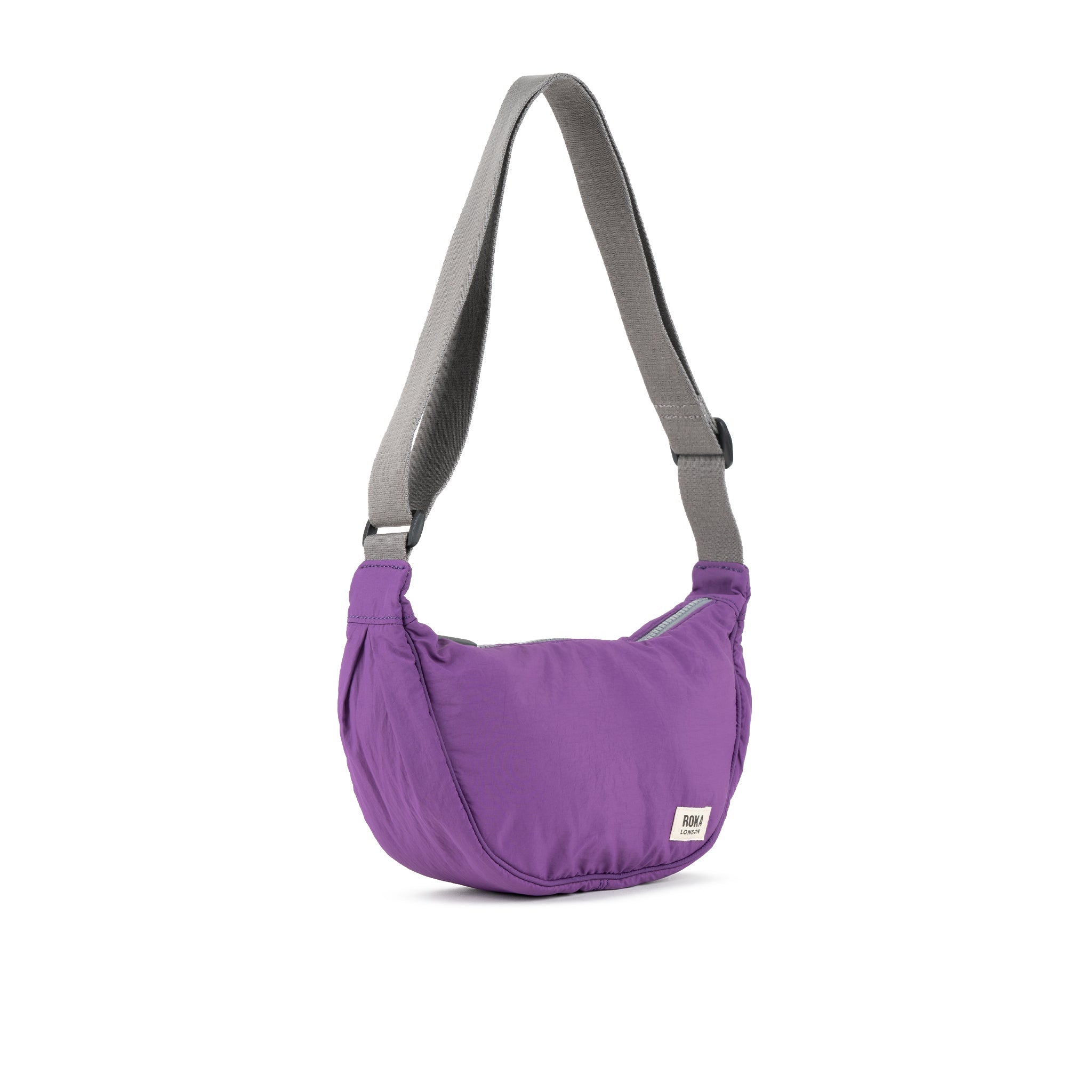ROKA London - Farringdon S halvmåneväska #Färg_Purple
