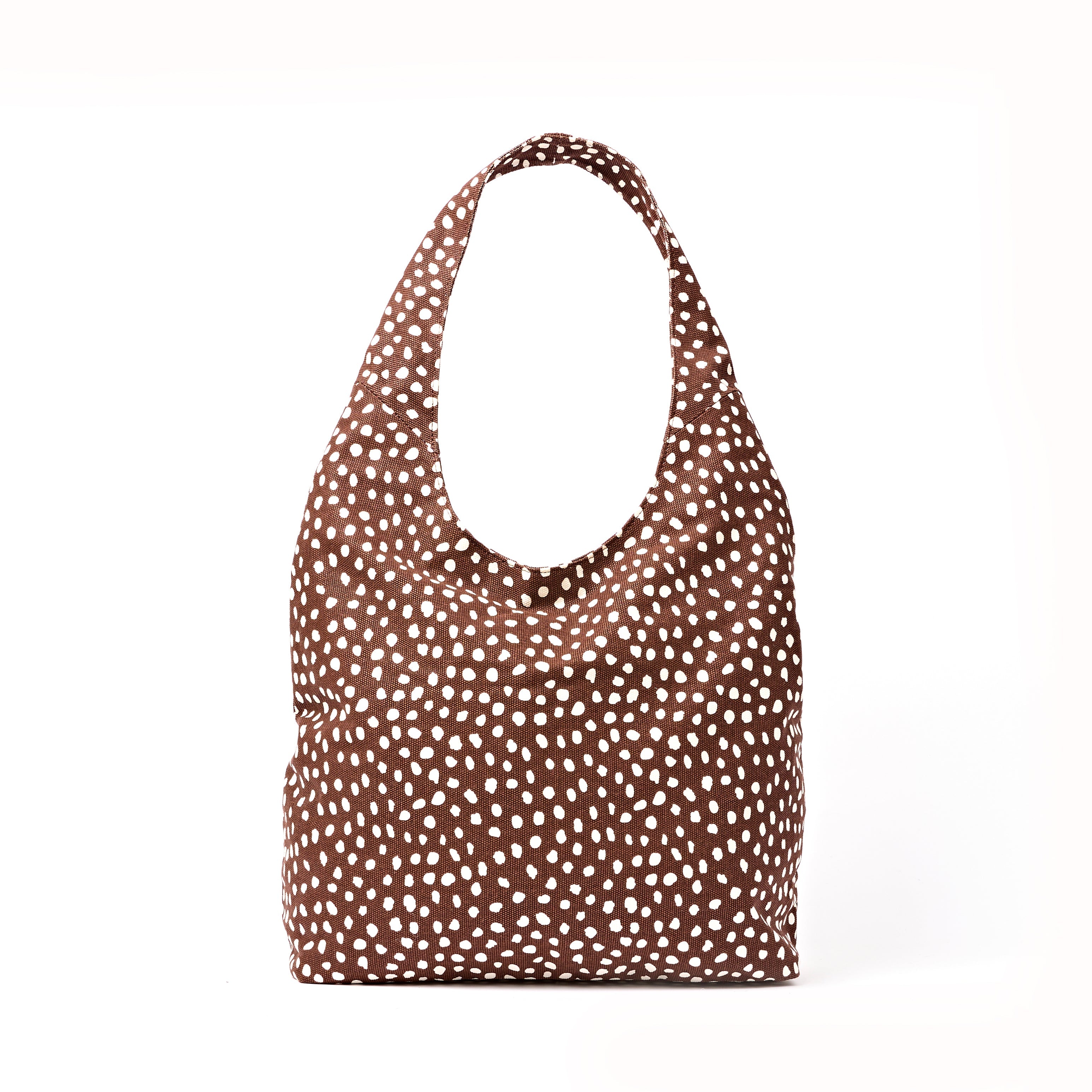 ROKA London - Hoxton L axelväska #Färg_Brown_Spot