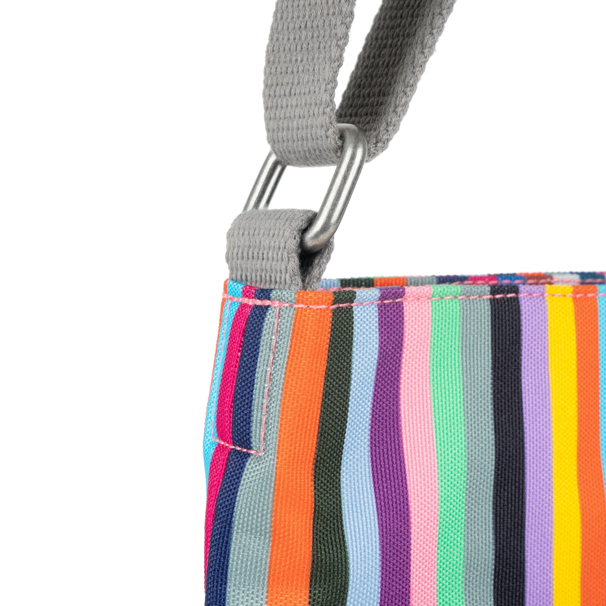 ROKA London - Kennington M crossbody-väska #Färg_Multi_Stripe