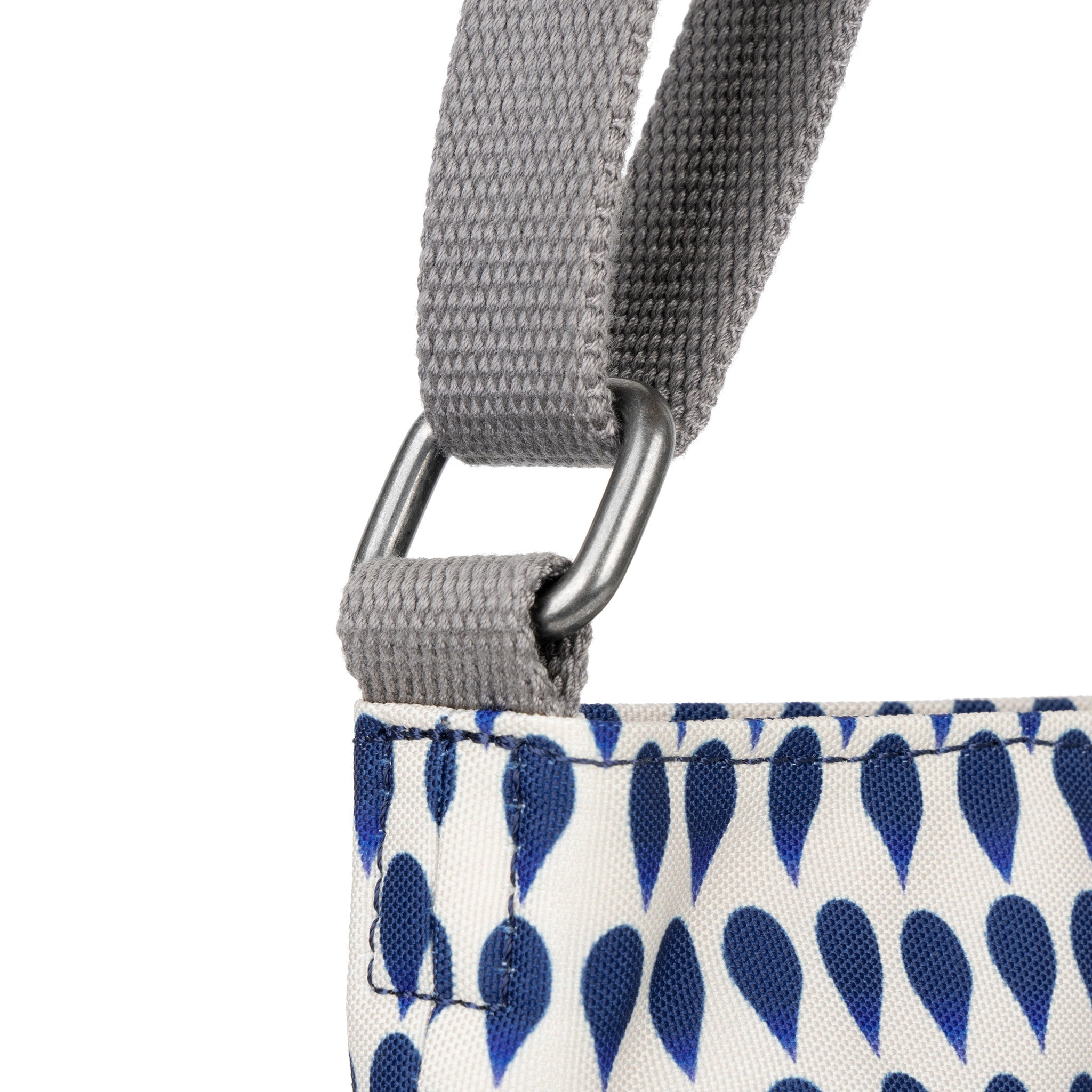 ROKA London - Kennington M crossbody-väska #Färg_Denim_Rain