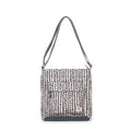 ROKA London - Kennington M crossbody-väska #Färg_Linear_Dot