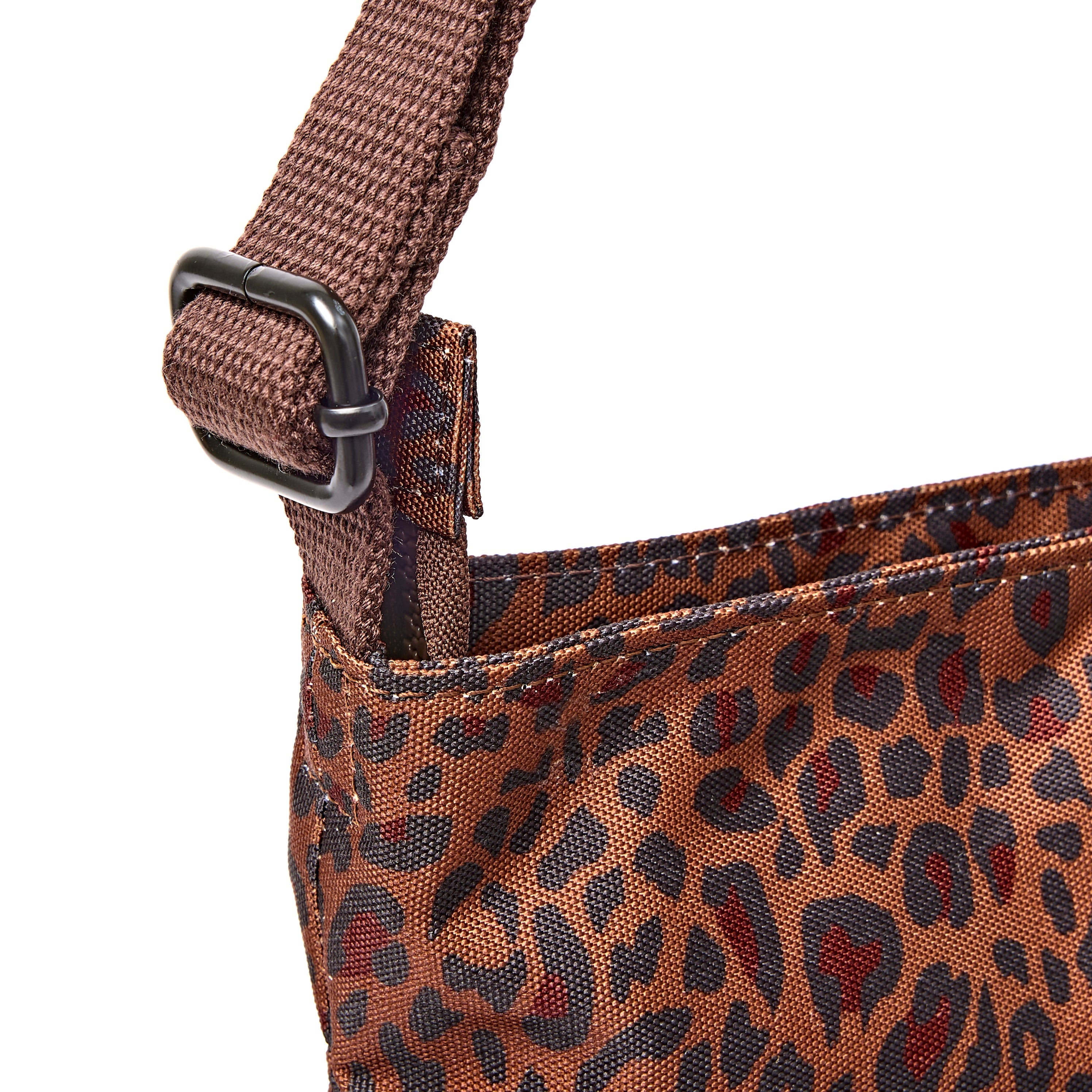 ROKA London - Kennington M crossbody-väska #Färg_Mini_Leopard