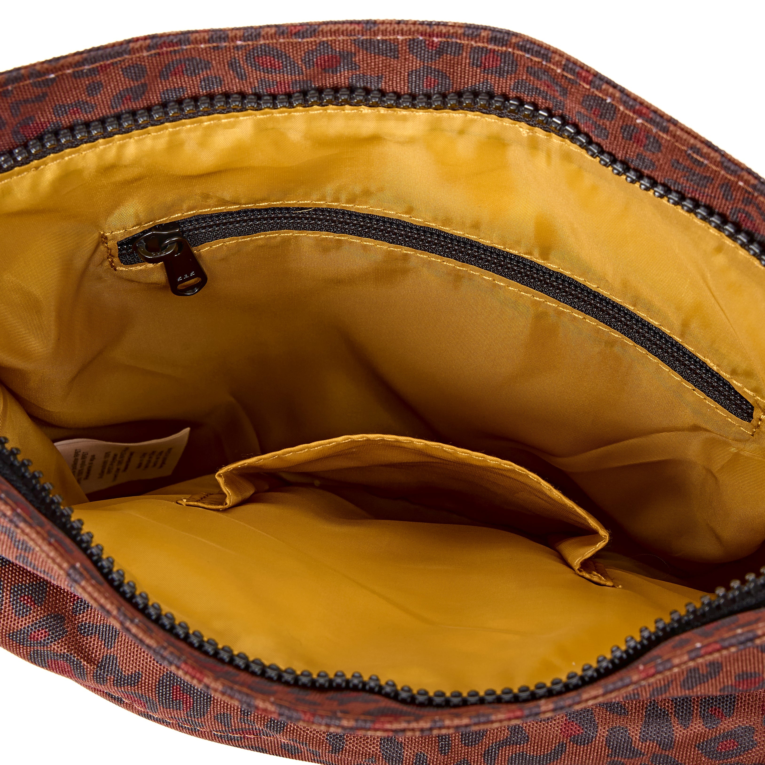 ROKA London - Kennington M crossbody-väska #Färg_Corn_Mini_Leopard