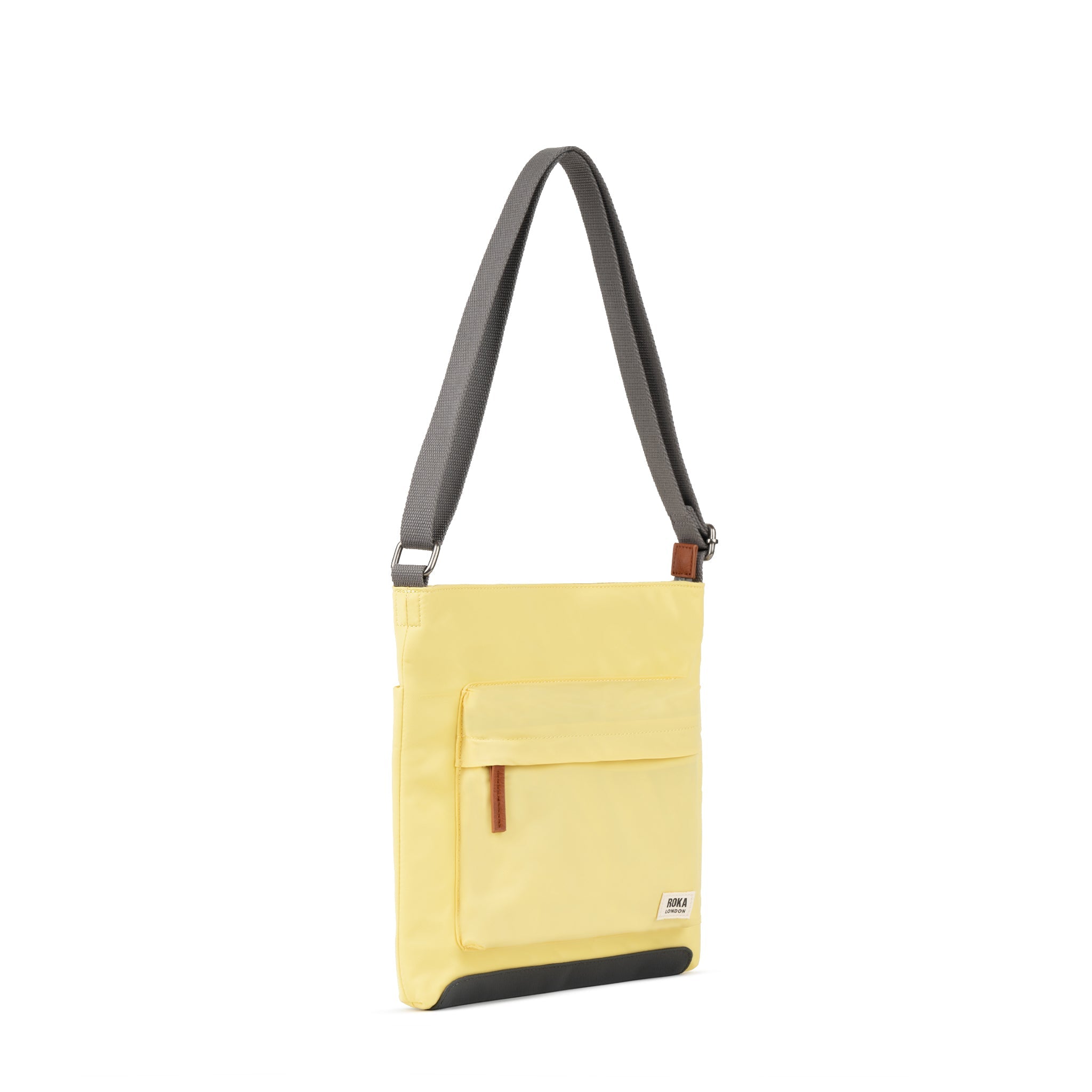ROKA London - Kennington M crossbody-väska #Färg_Citron
