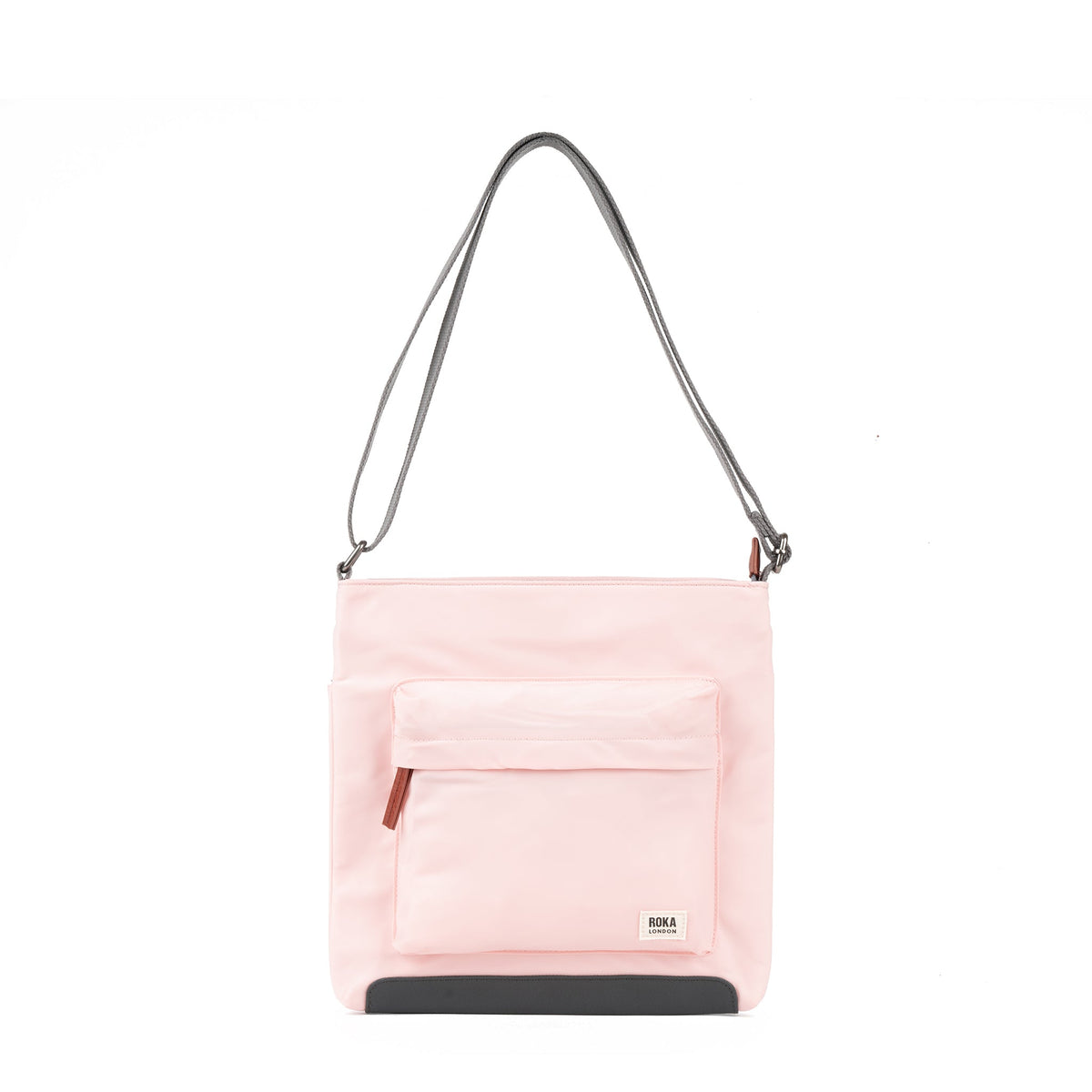 ROKA London - Kennington M crossbody-väska #Färg_English_Rose