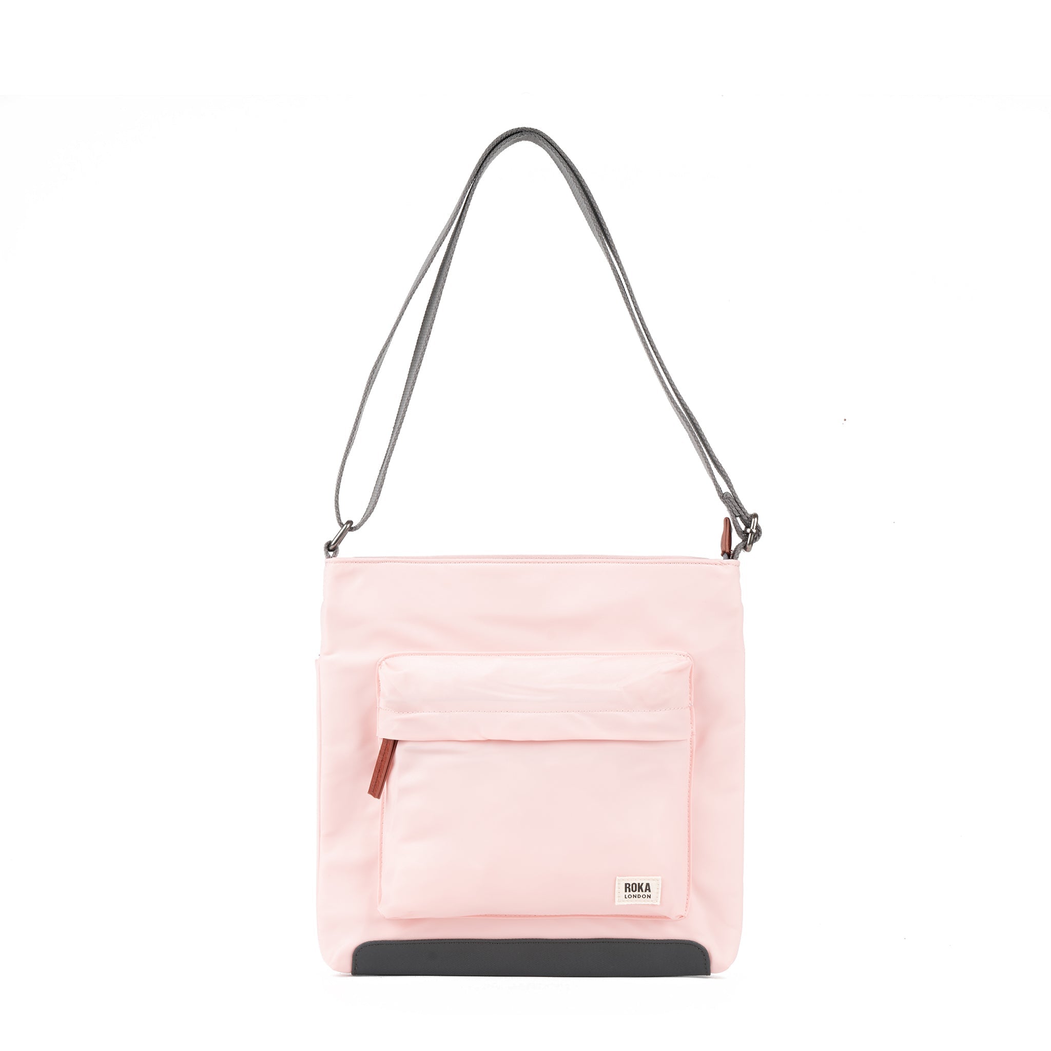 ROKA London - Kennington M crossbody-väska #Färg_English_Rose